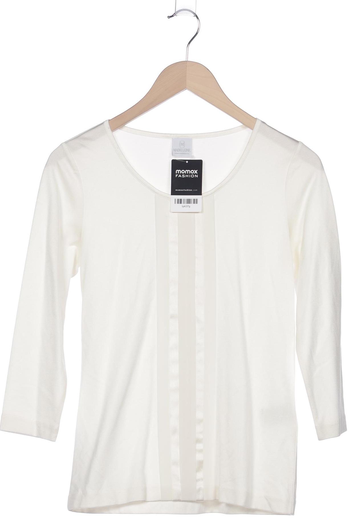 

Madeleine Damen Langarmshirt, weiß, Gr. 36