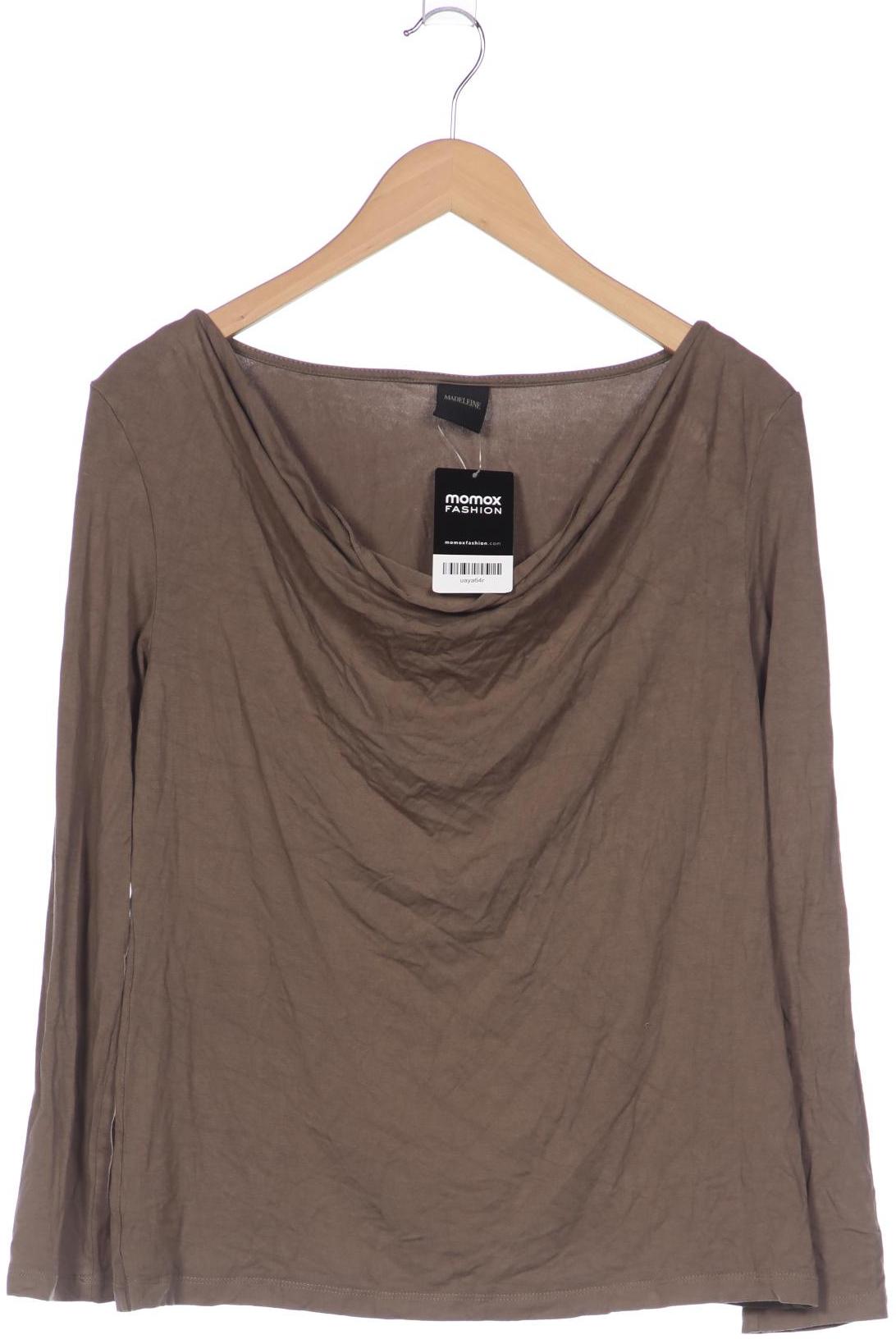 

Madeleine Damen Langarmshirt, braun, Gr. 40