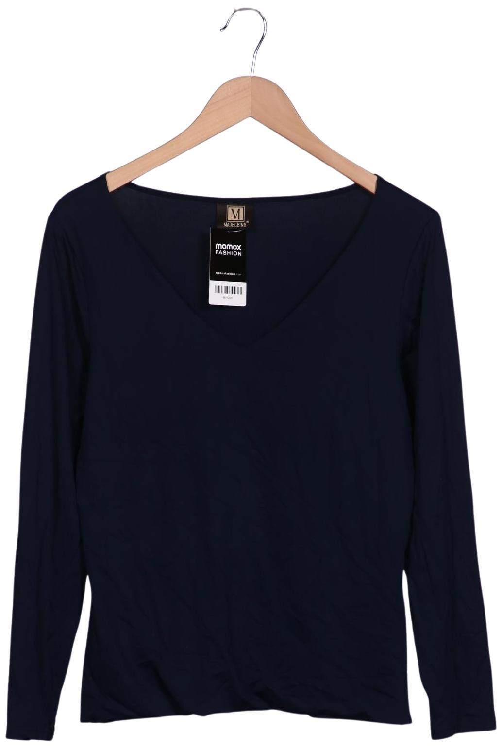 

Madeleine Damen Langarmshirt, marineblau, Gr. 42