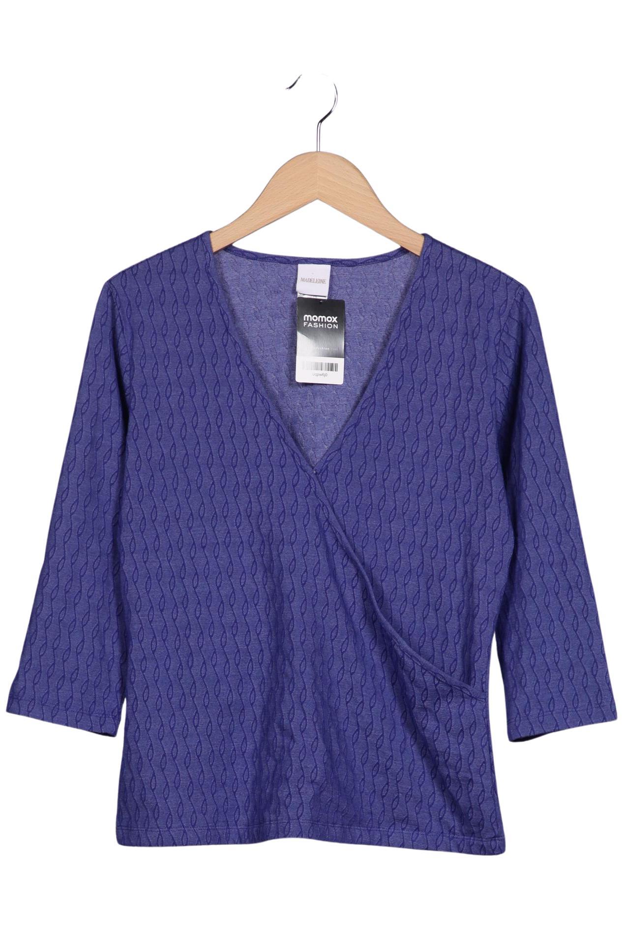 

Madeleine Damen Langarmshirt, blau, Gr. 38