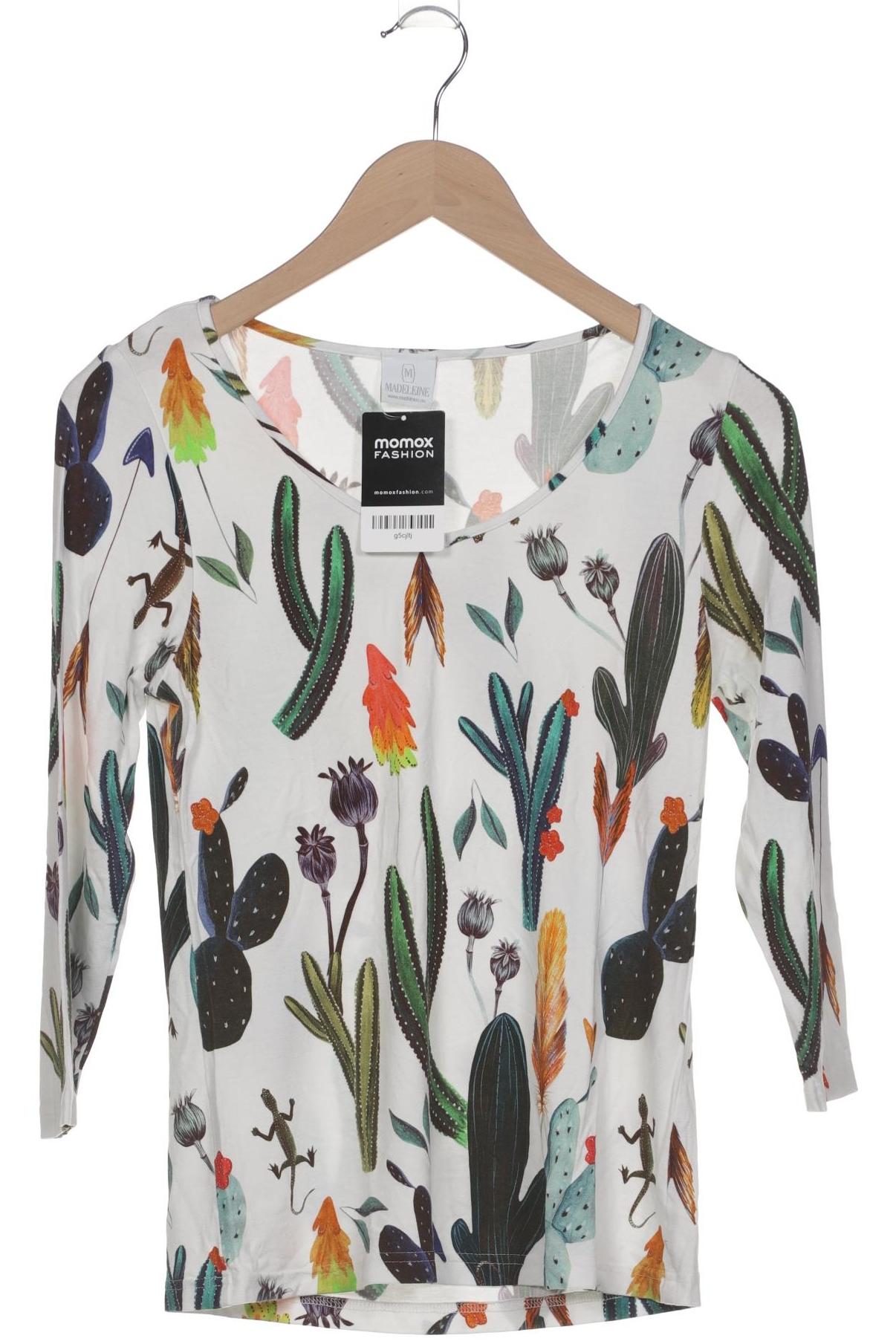 

Madeleine Damen Langarmshirt, weiß, Gr. 36