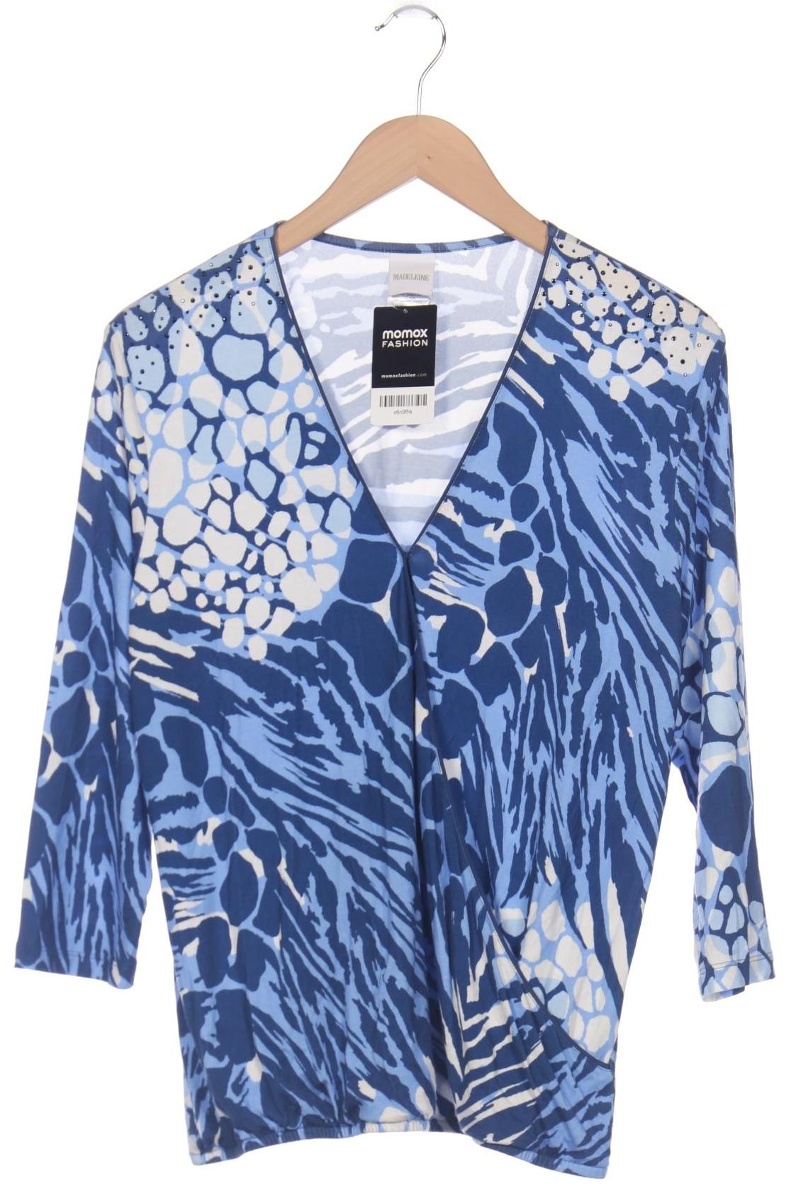 

Madeleine Damen Langarmshirt, blau, Gr. 42