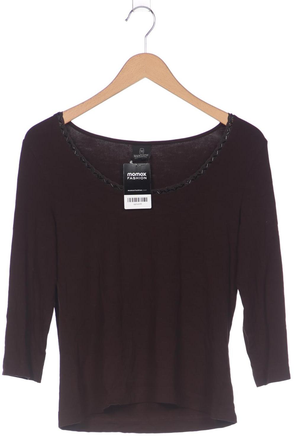 

Madeleine Damen Langarmshirt, braun, Gr. 40