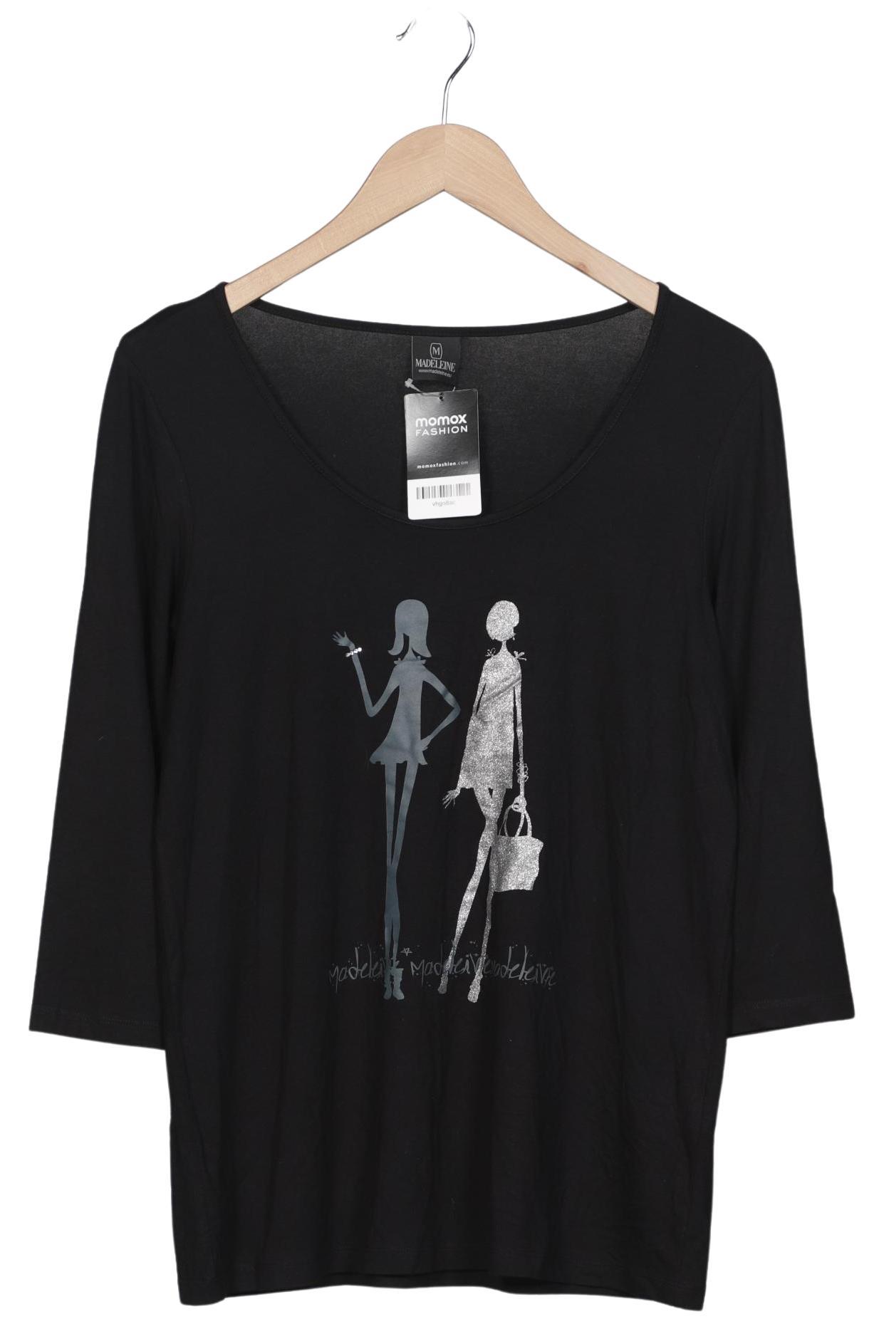 

Madeleine Damen Langarmshirt, schwarz, Gr. 40