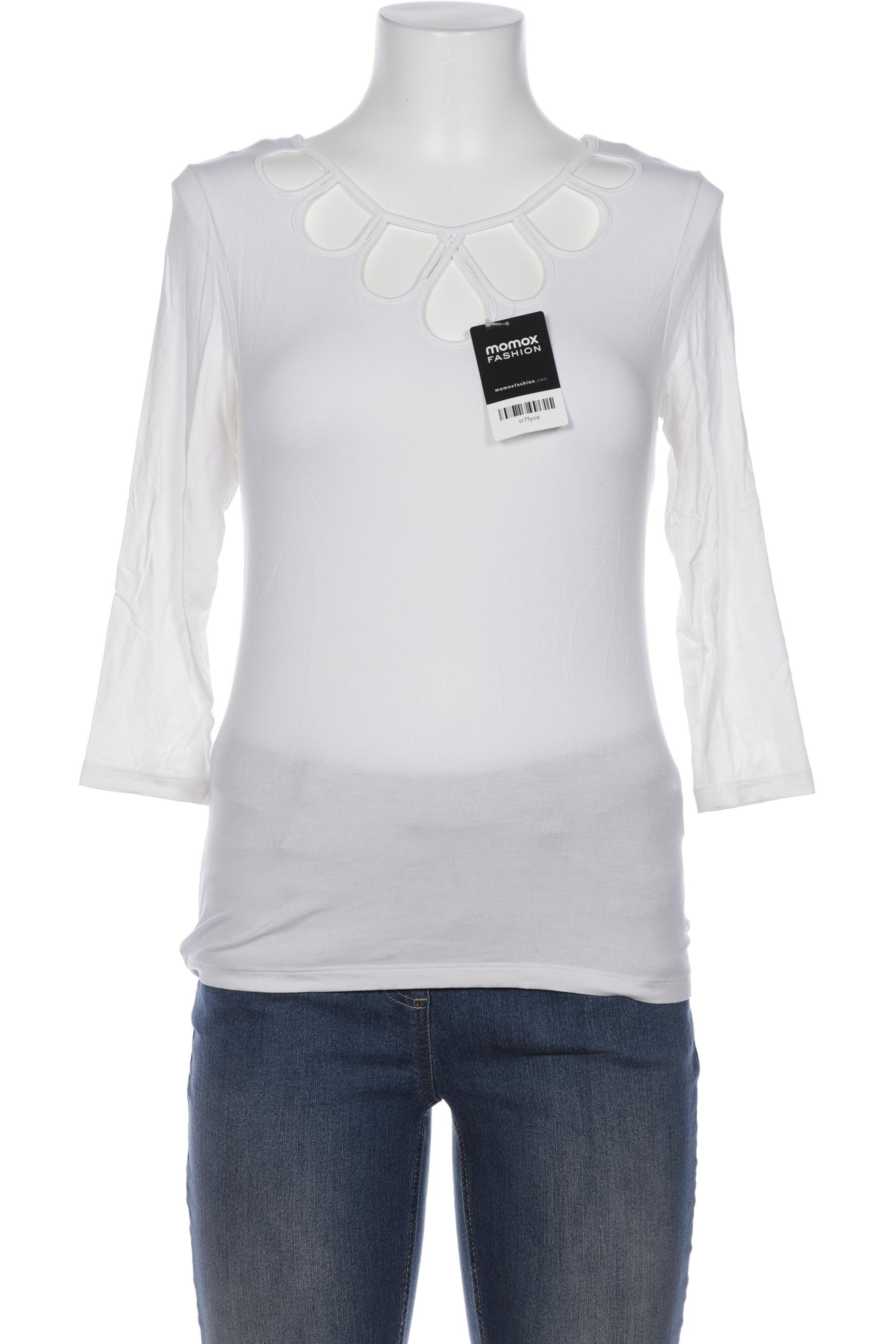 

Madeleine Damen Langarmshirt, weiß, Gr. 36