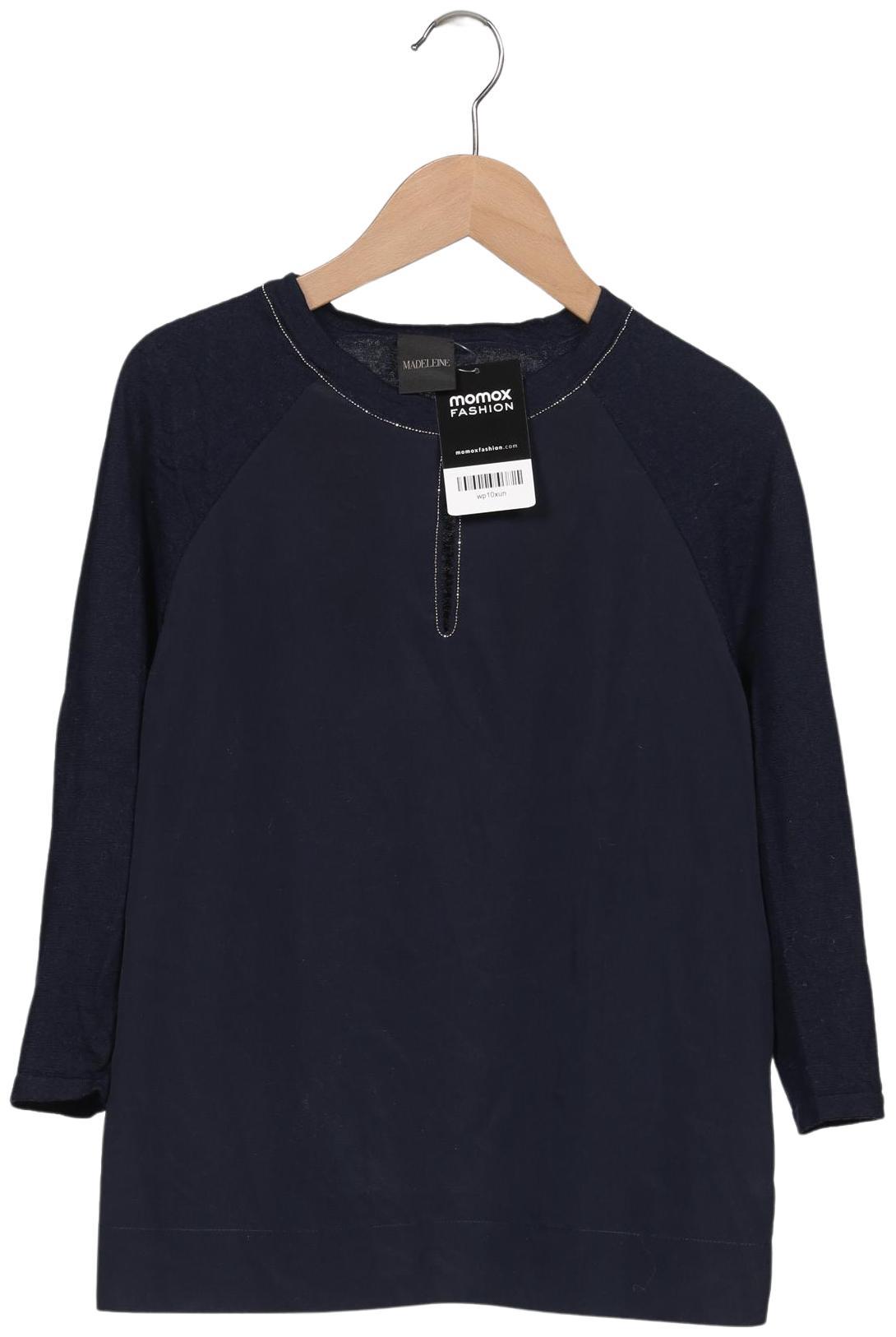 

Madeleine Damen Langarmshirt, marineblau, Gr. 34