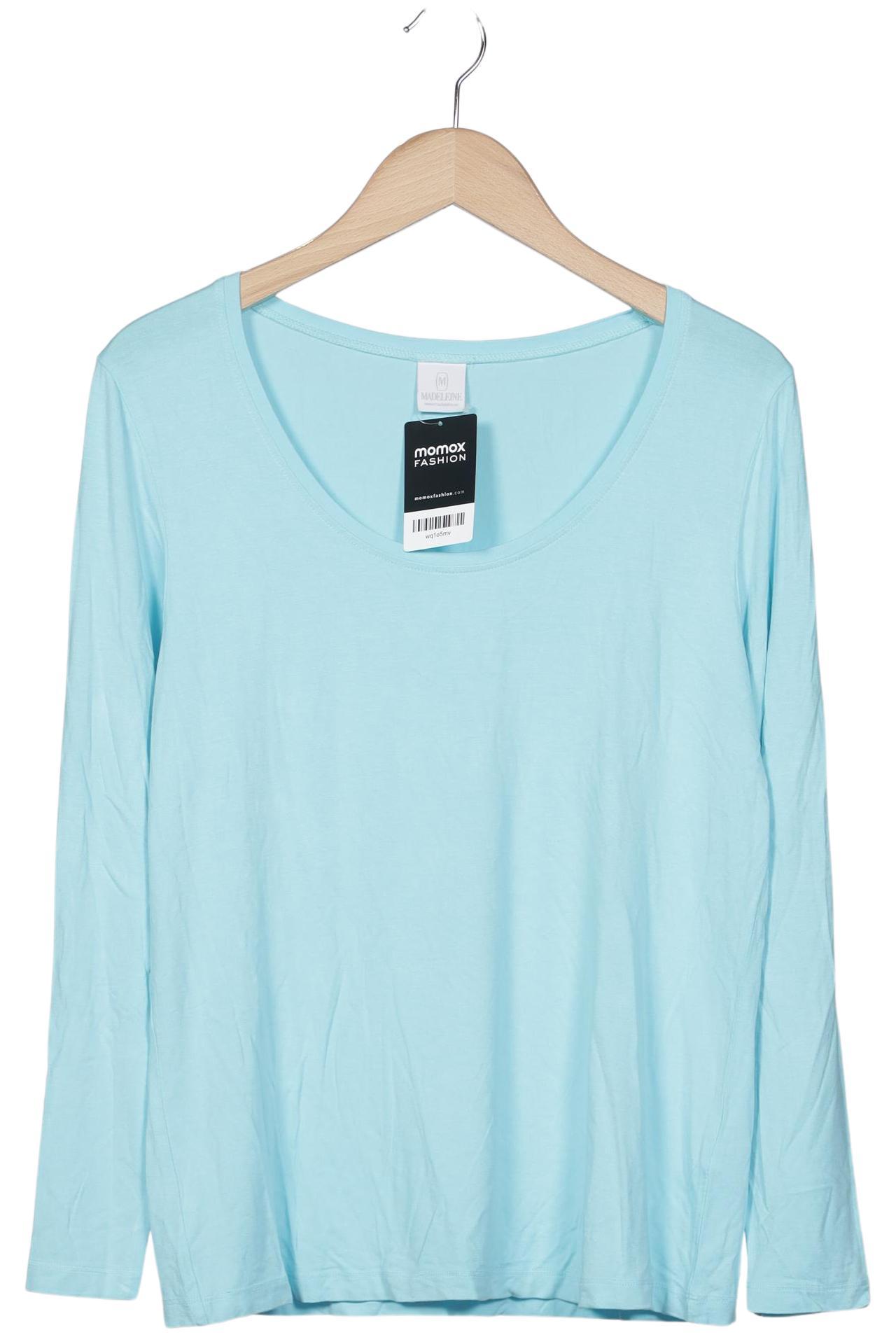 

Madeleine Damen Langarmshirt, hellblau, Gr. 44