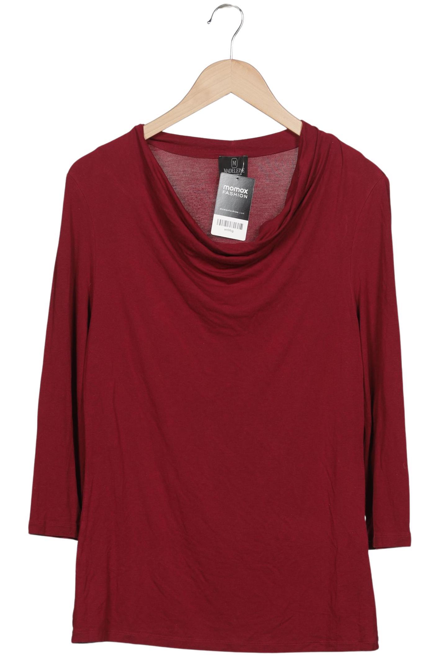 

Madeleine Damen Langarmshirt, rot, Gr. 40