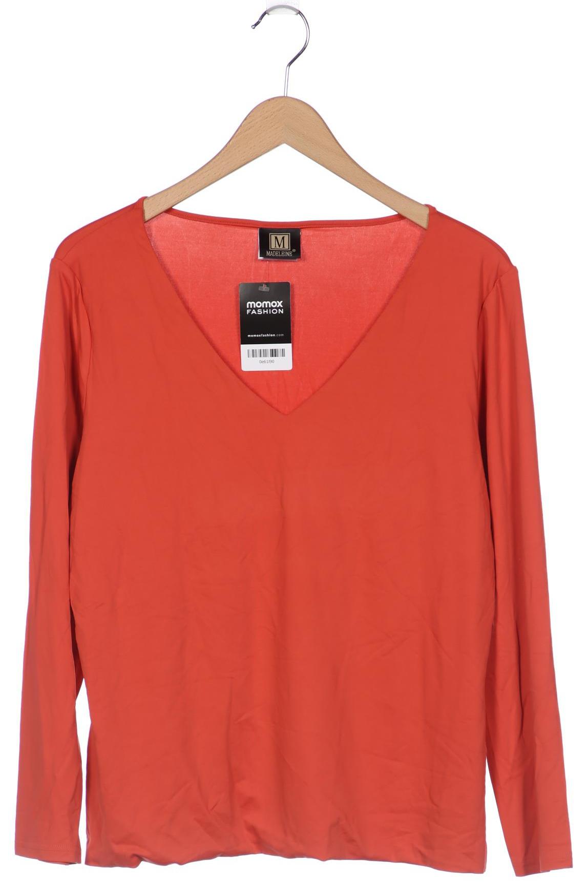 

Madeleine Damen Langarmshirt, orange, Gr. 46