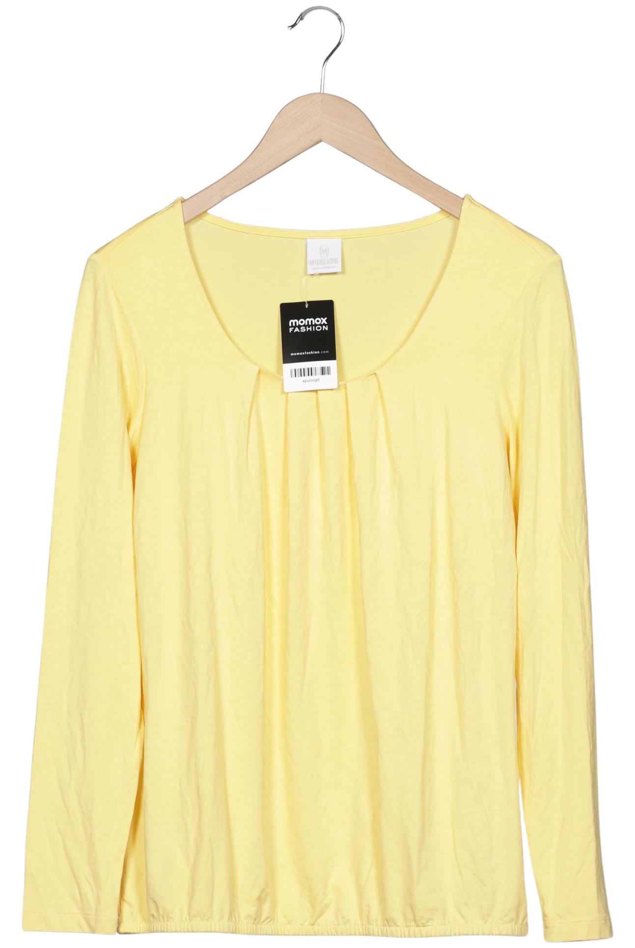 

Madeleine Damen Langarmshirt, gelb, Gr. 38