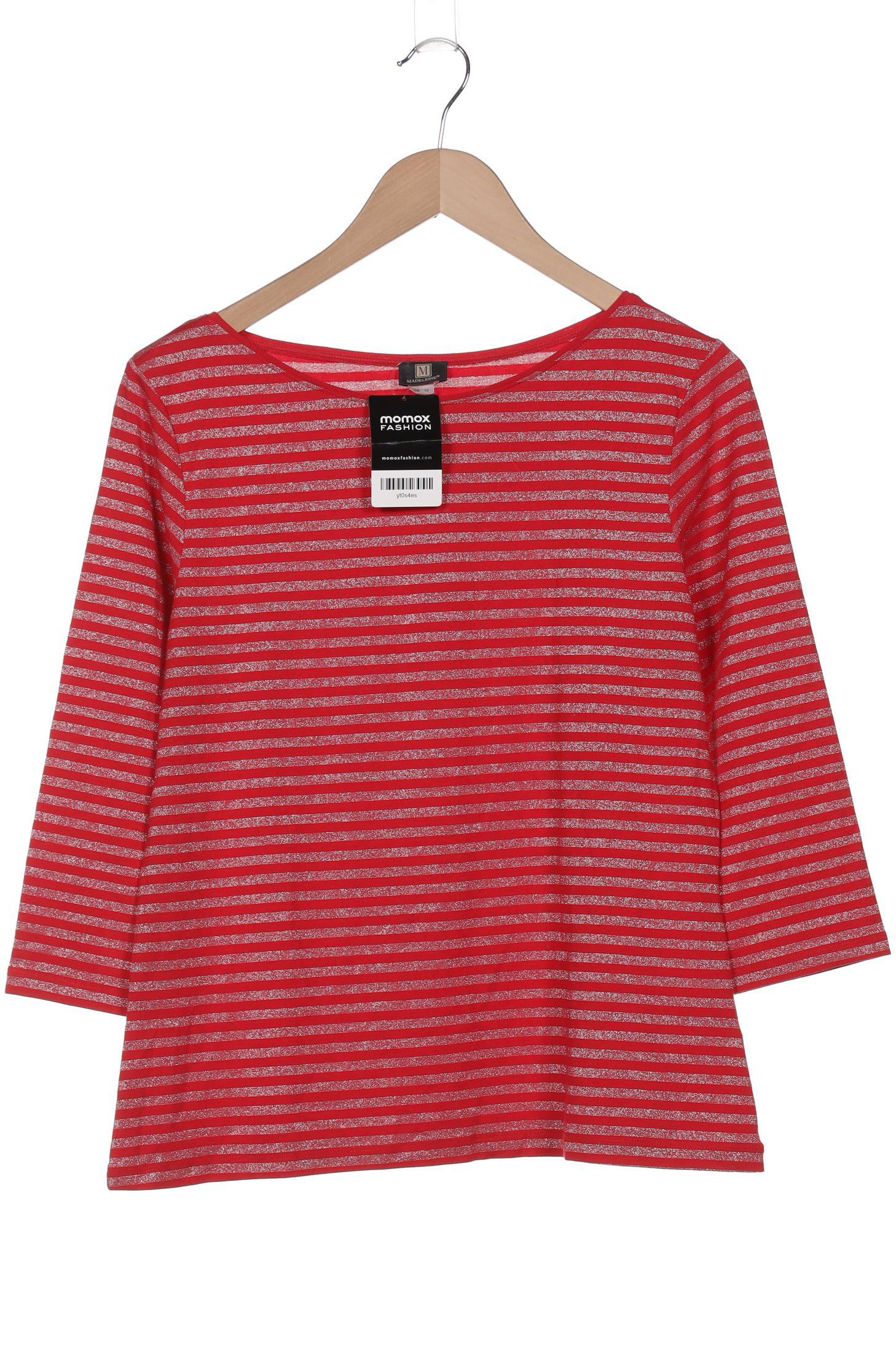 

Madeleine Damen Langarmshirt, rot, Gr. 42
