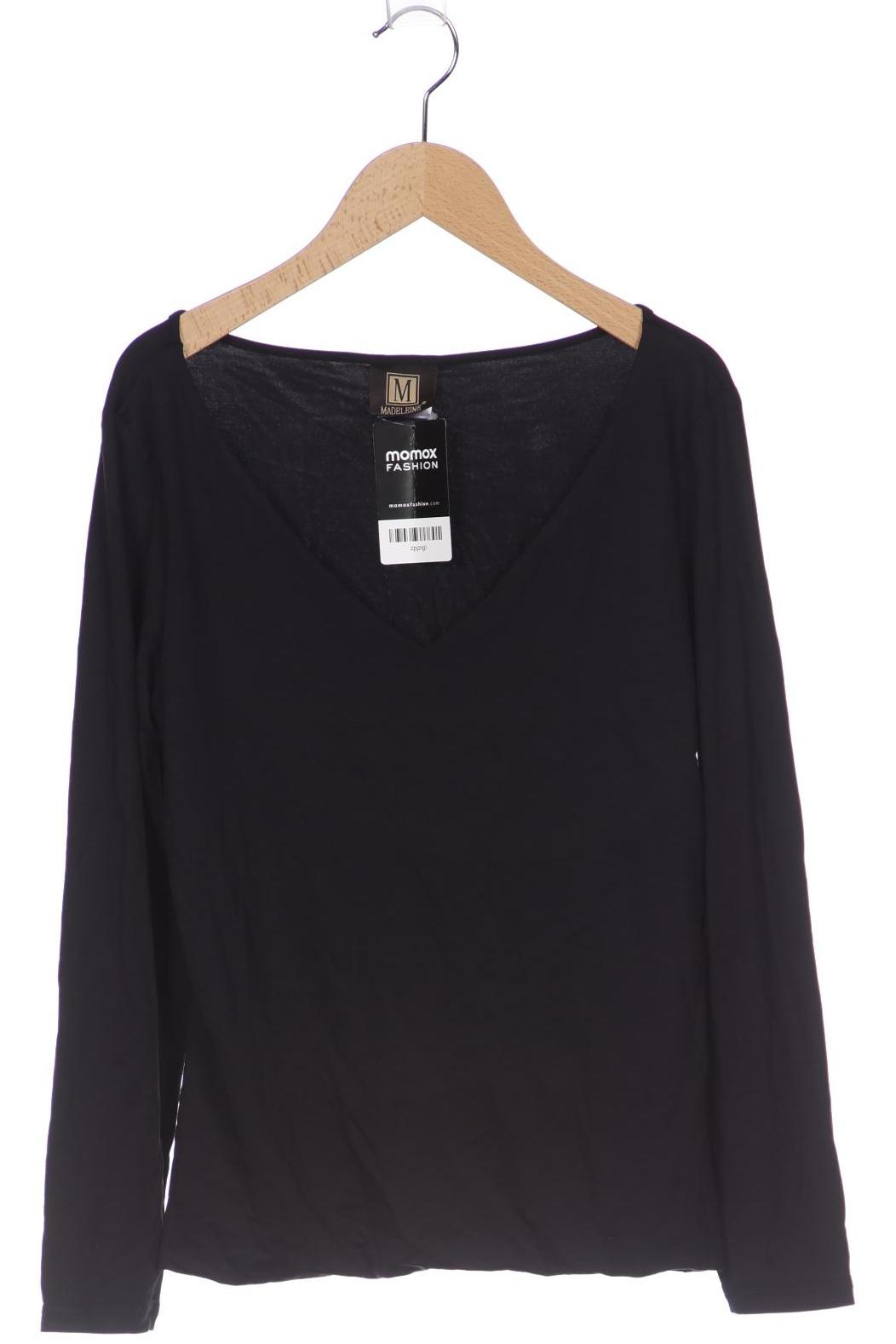

Madeleine Damen Langarmshirt, schwarz, Gr. 40