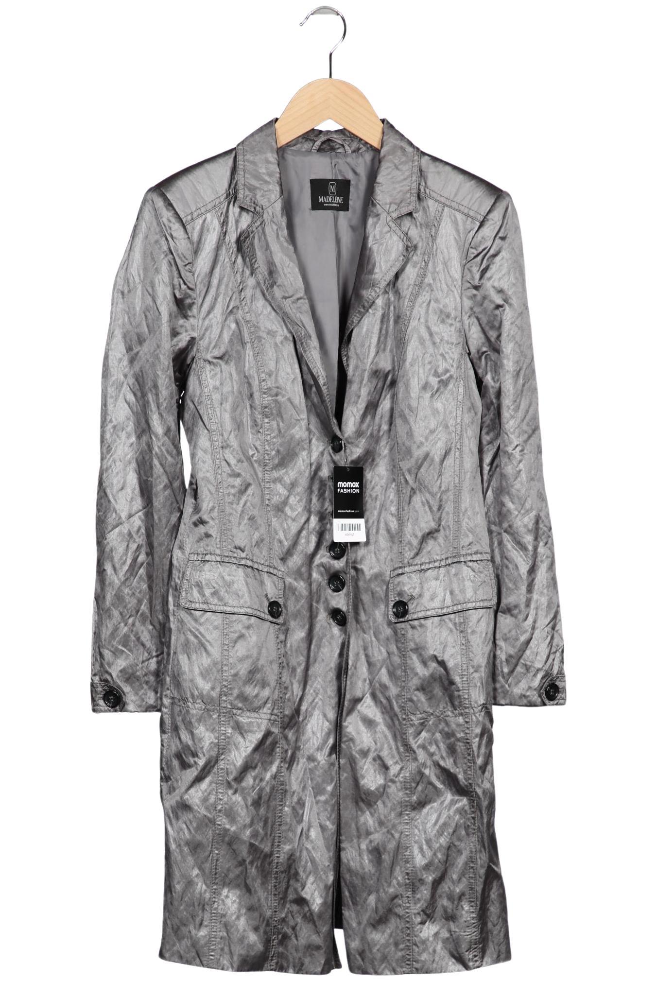 

Madeleine Damen Mantel, silber, Gr. 38