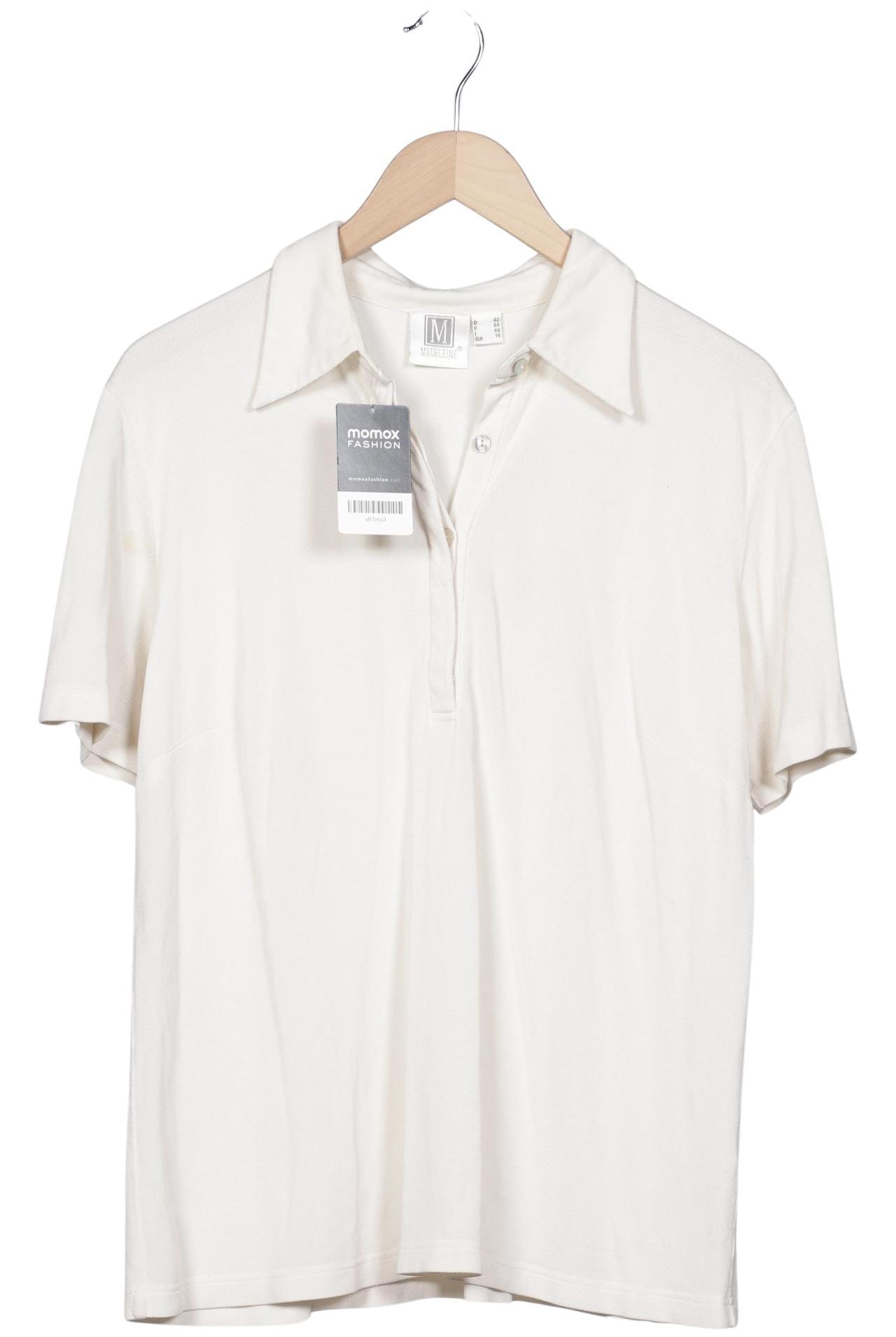 

Madeleine Damen Poloshirt, cremeweiß, Gr. 42
