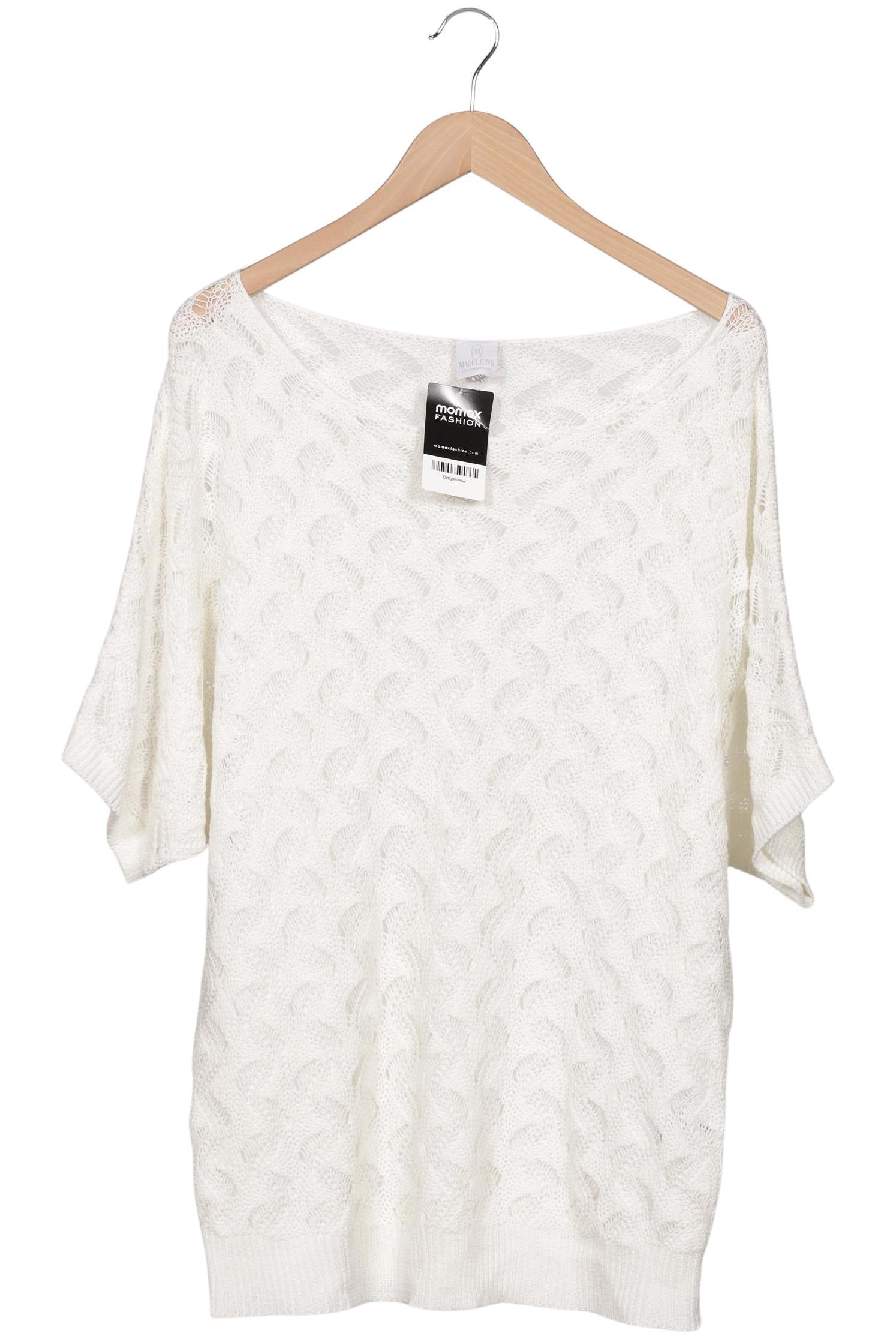 

Madeleine Damen Pullover, weiß, Gr. 48