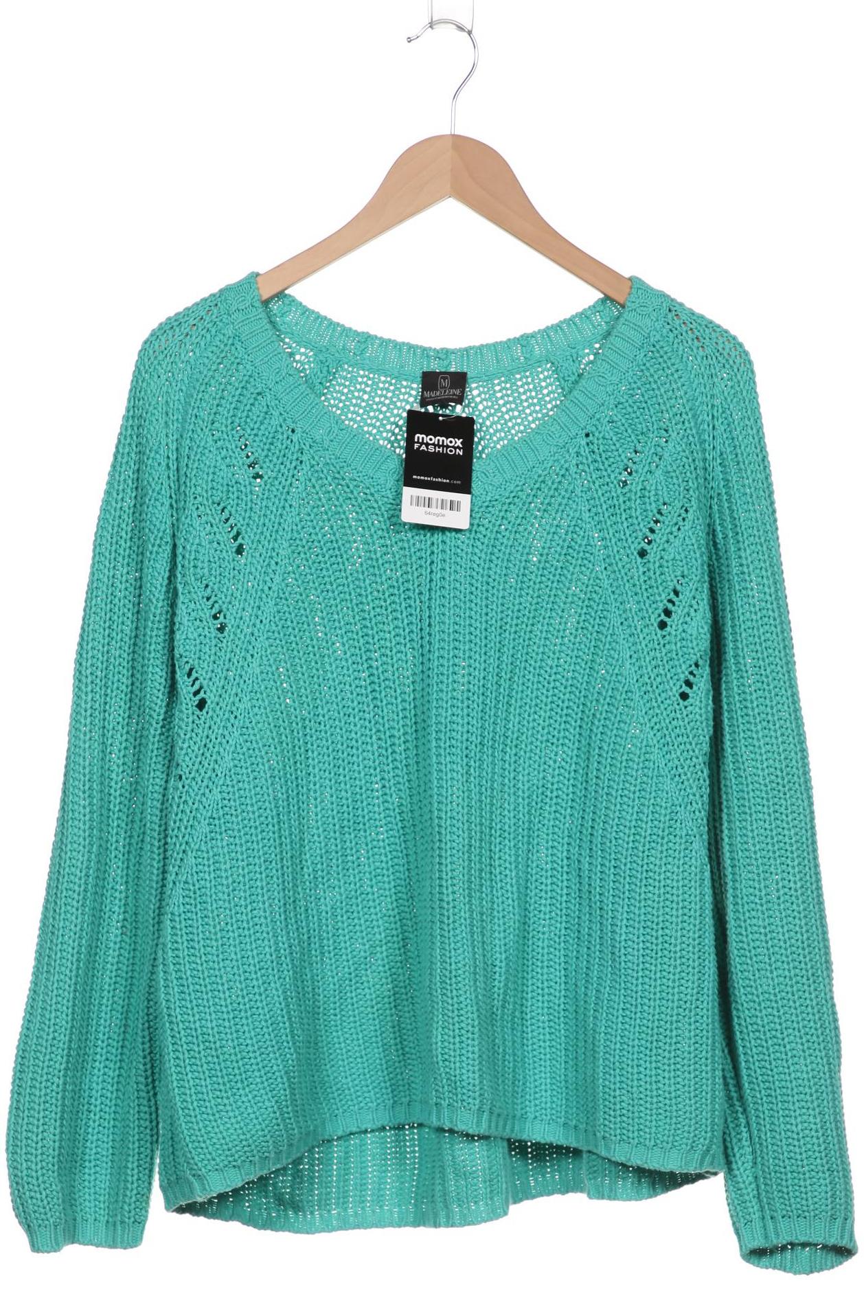 

Madeleine Damen Pullover, türkis, Gr. 44