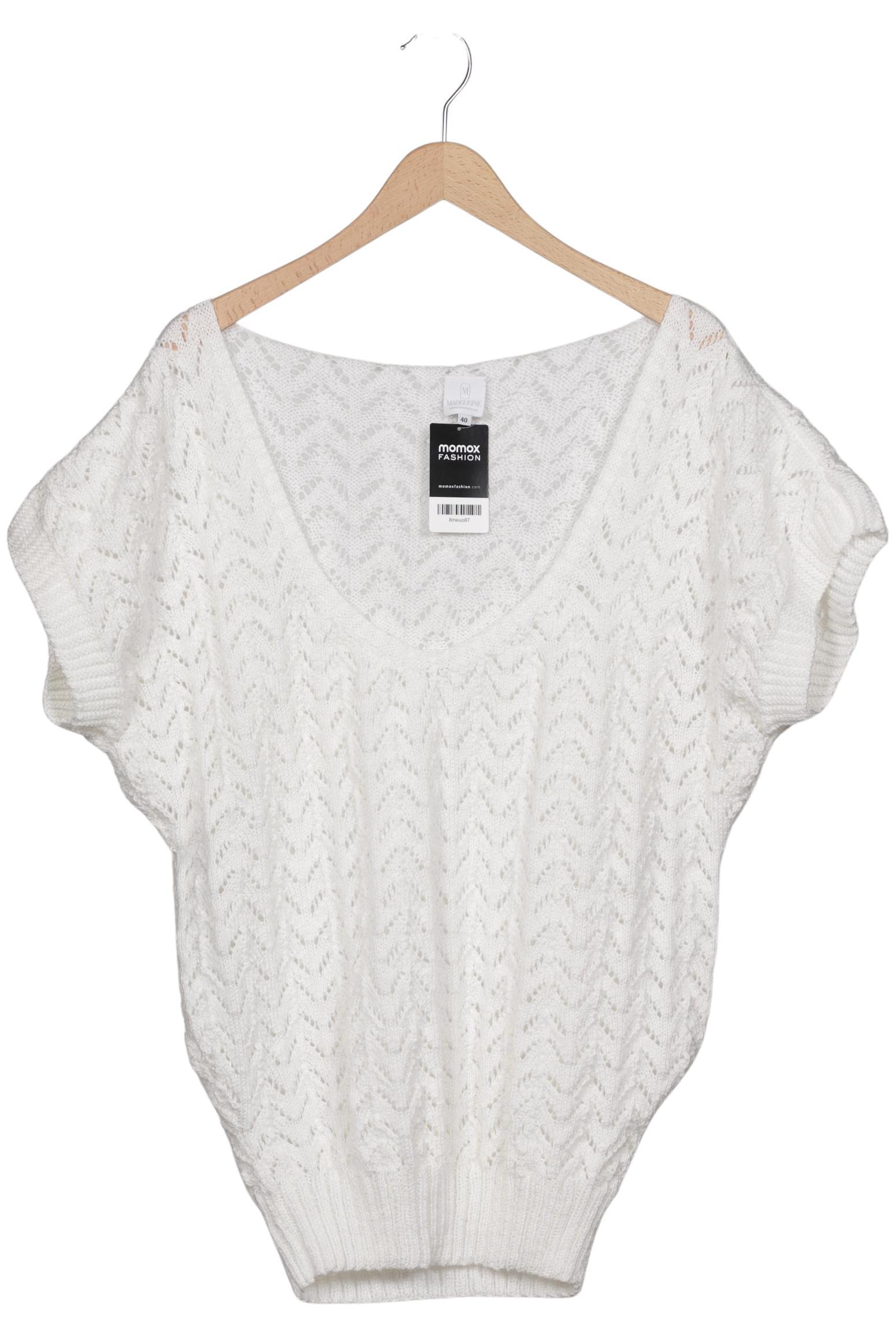 

Madeleine Damen Pullover, weiß, Gr. 40