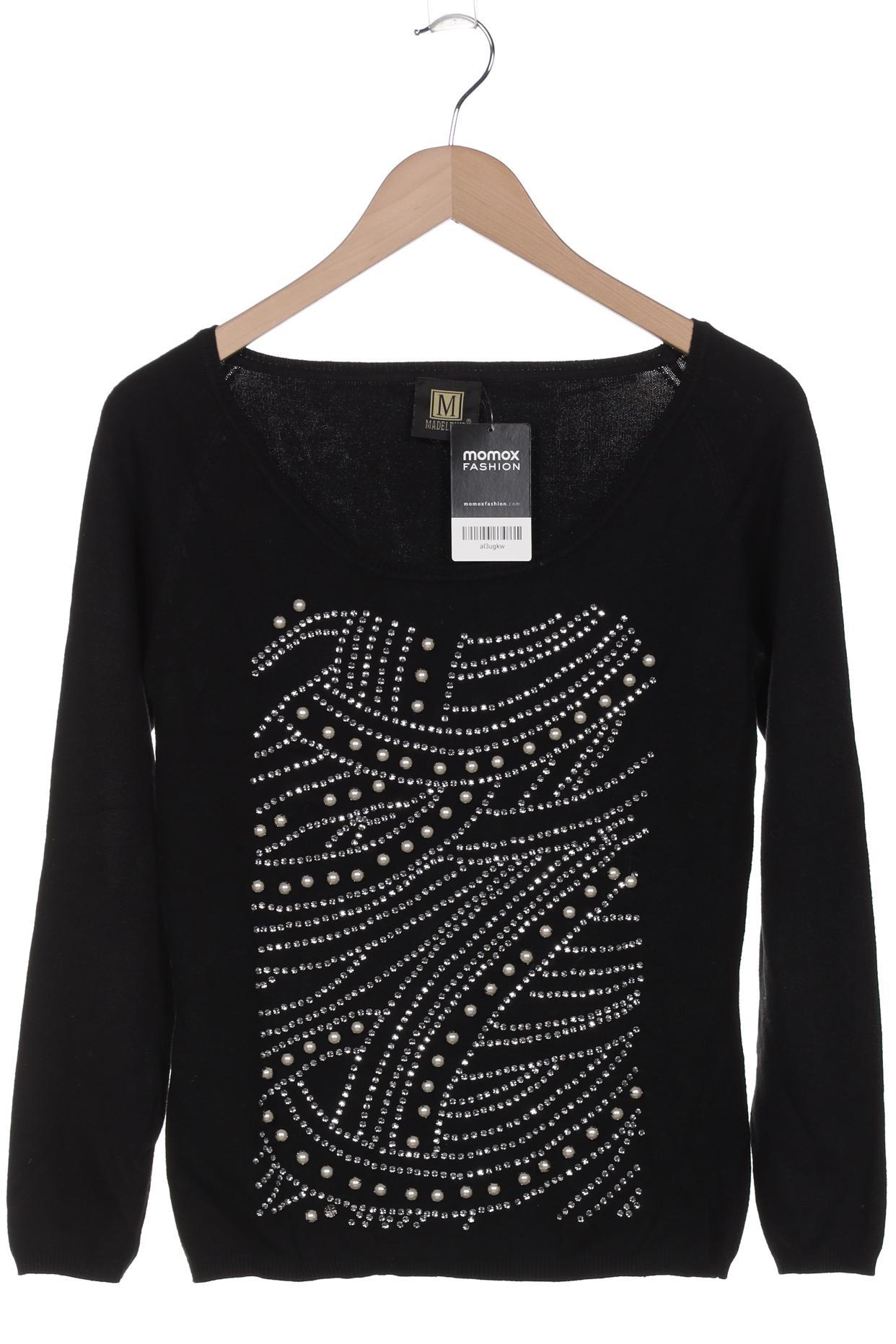 Thumbnail - Madeleine Damen Pullover, schwarz, Gr. 36