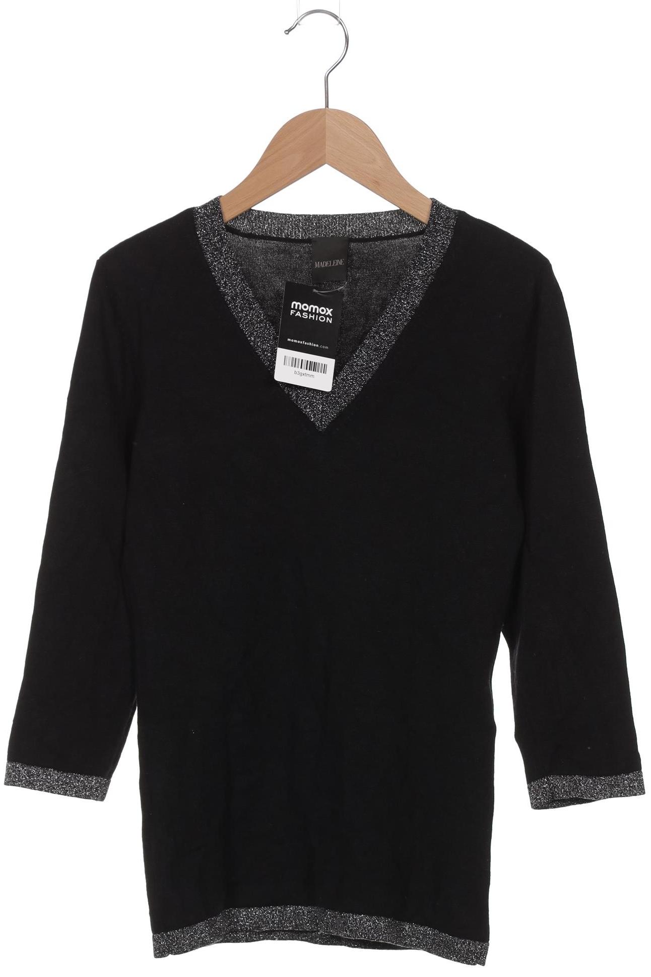 

Madeleine Damen Pullover, schwarz, Gr. 34