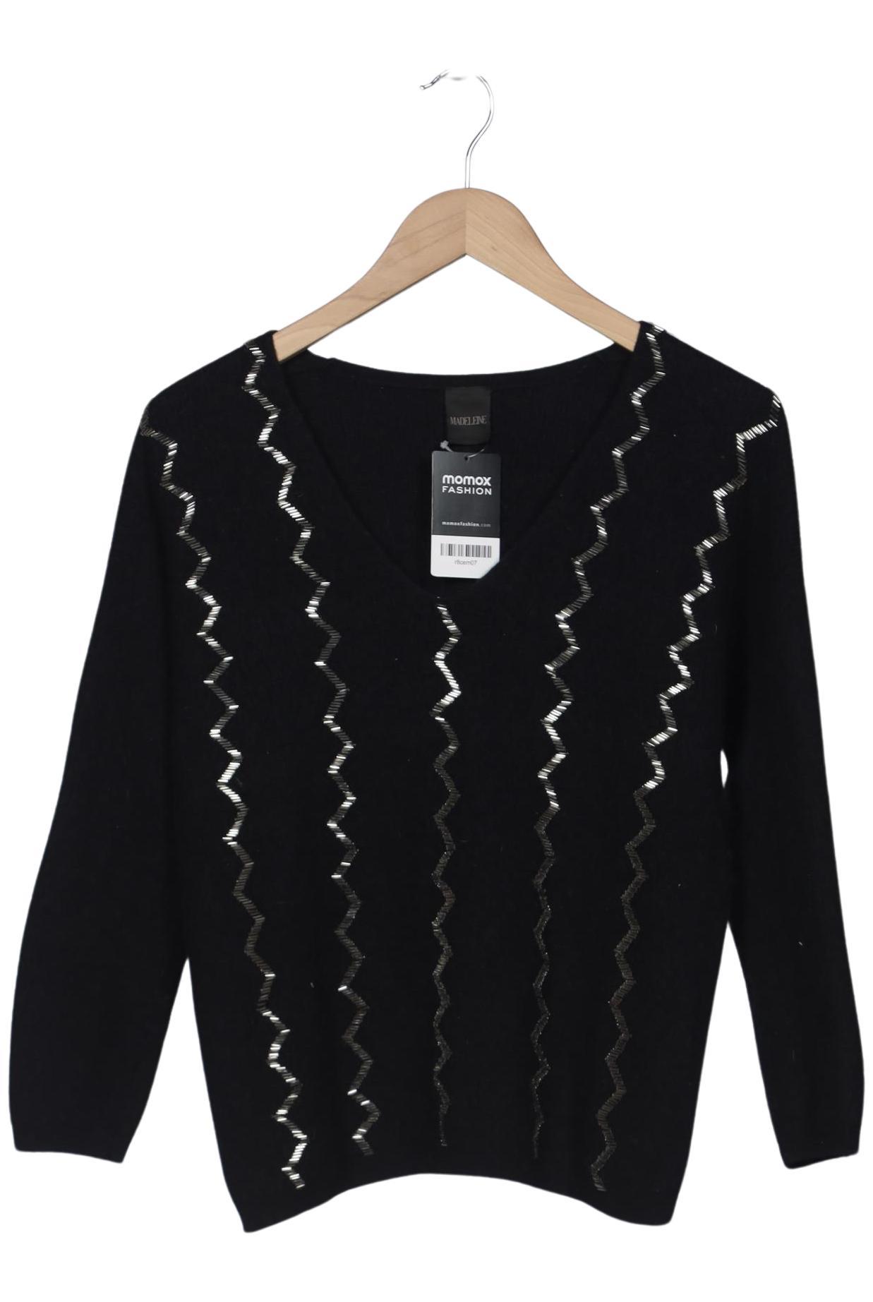 

Madeleine Damen Pullover, schwarz, Gr. 40