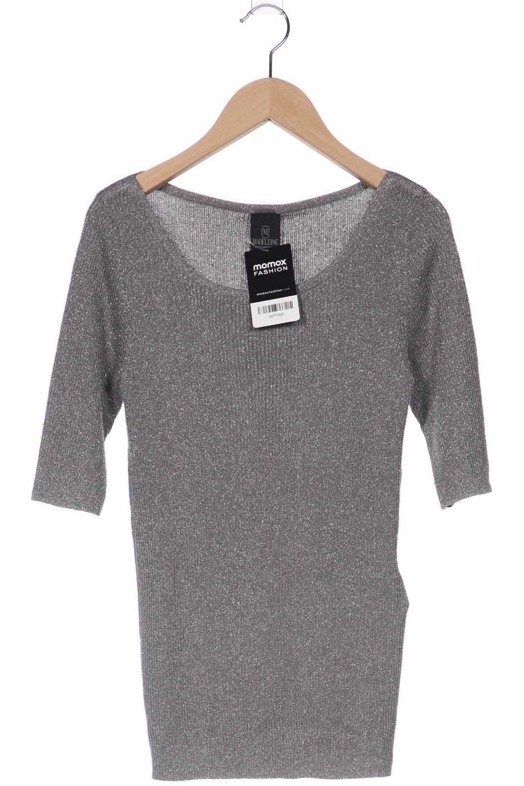 Thumbnail - Madeleine Damen Pullover, silber, Gr. 36