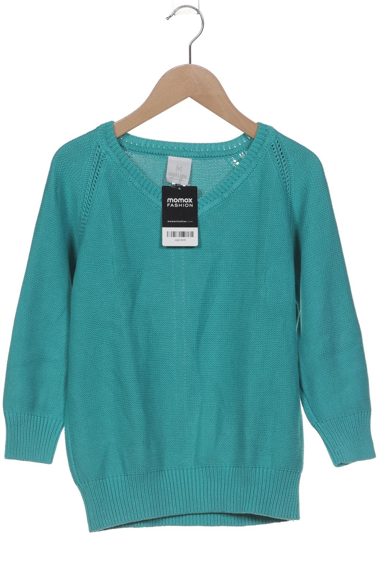 

Madeleine Damen Pullover, türkis, Gr. 36