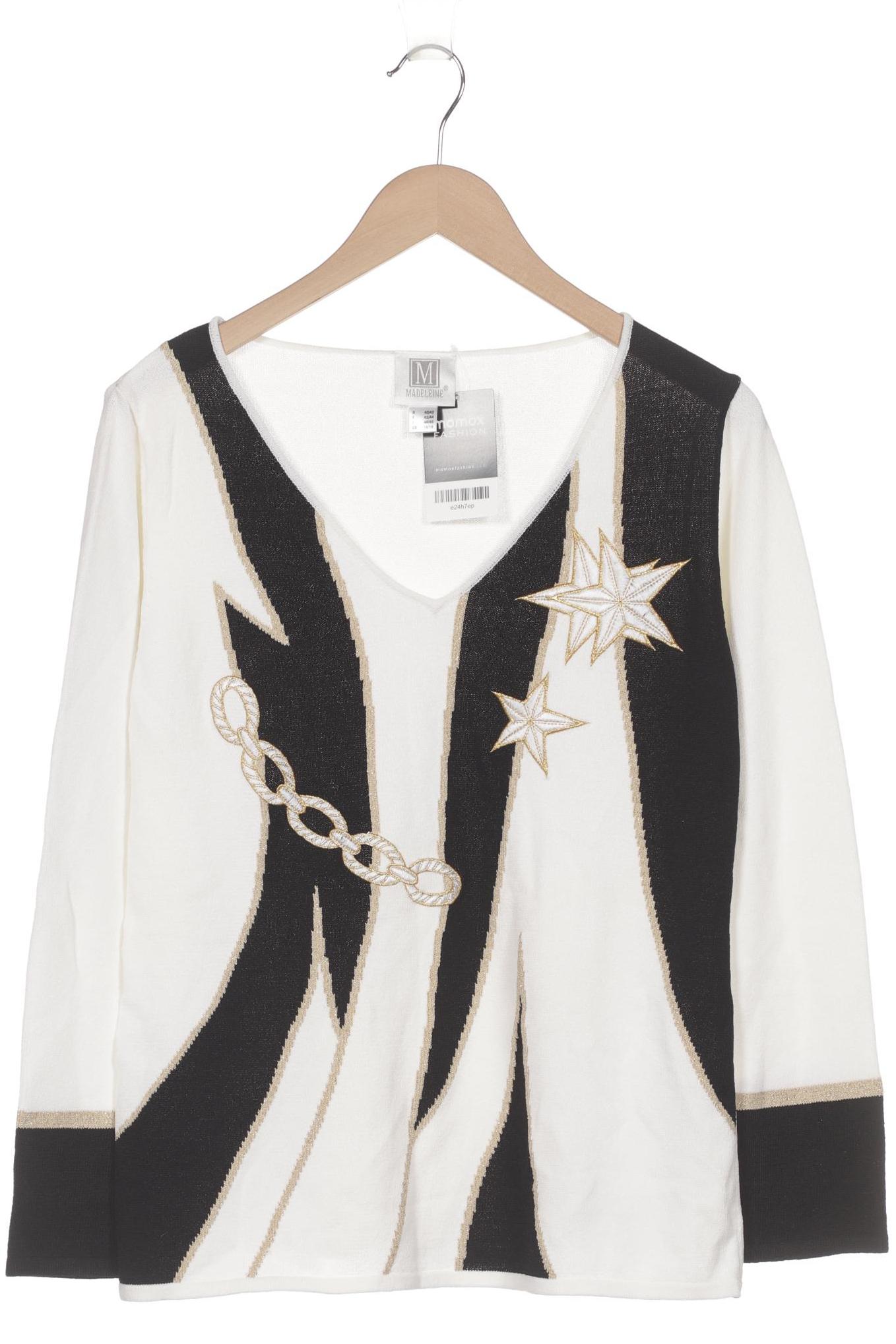 

Madeleine Damen Pullover, weiß, Gr. 40