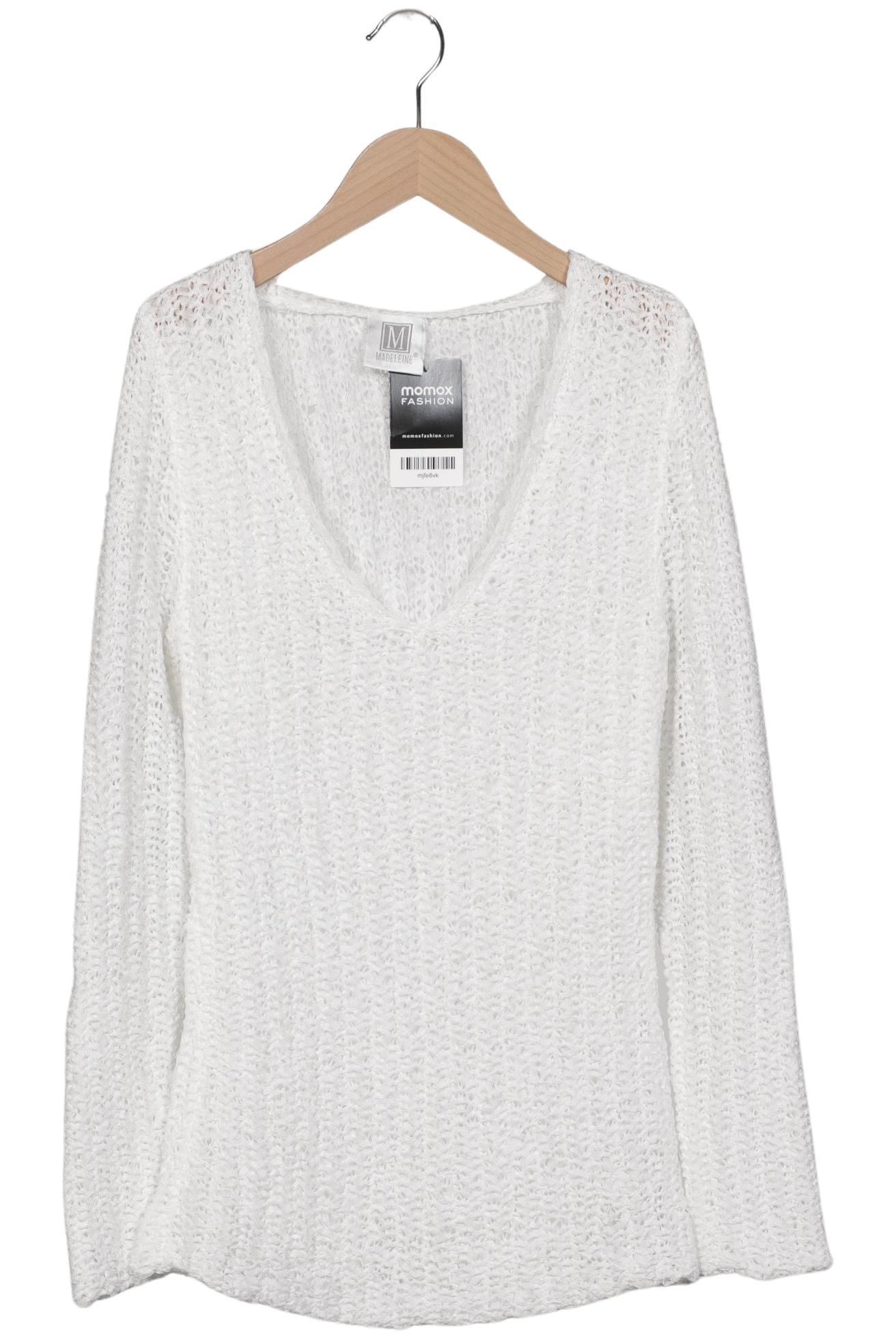 

Madeleine Damen Pullover, weiß, Gr. 36