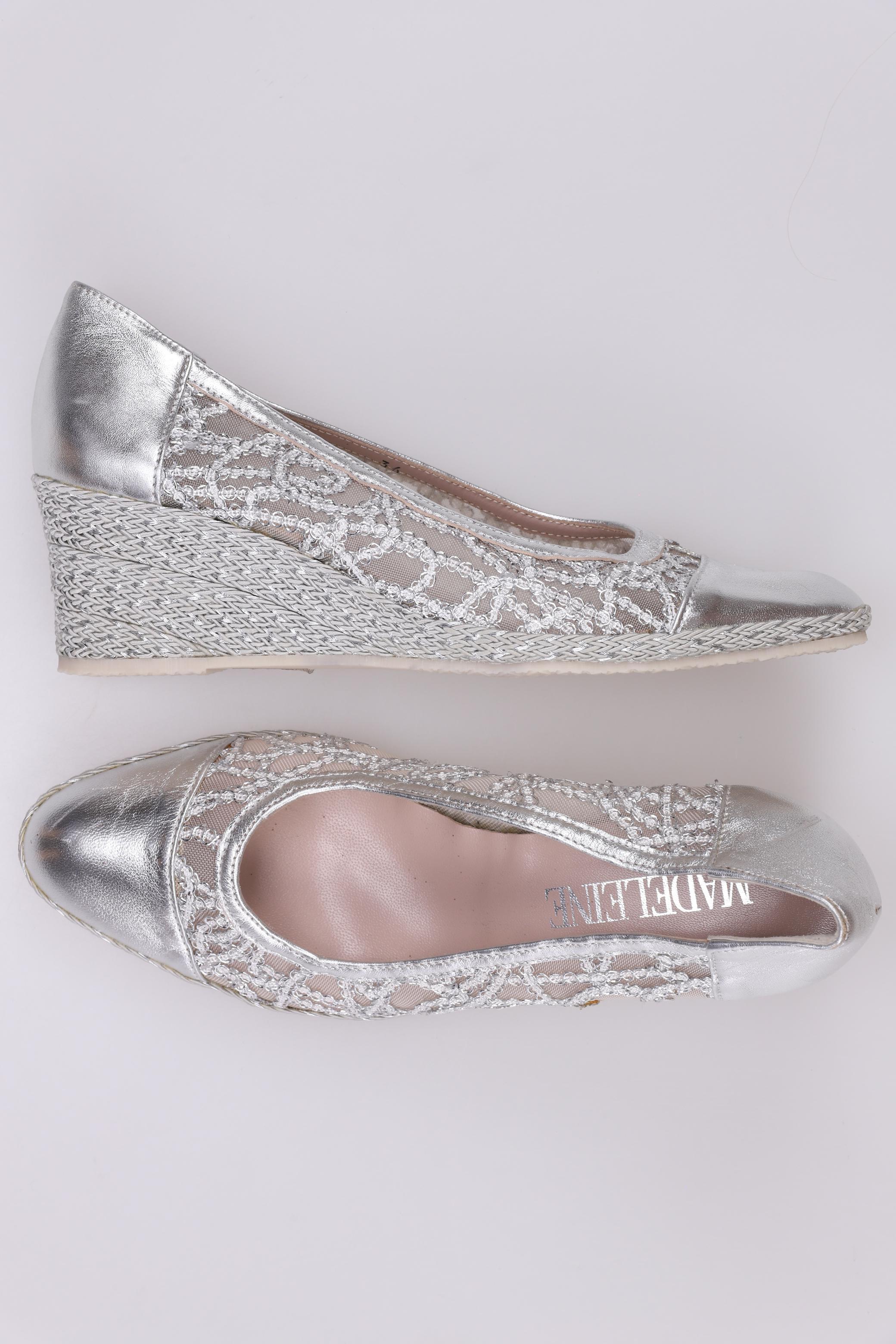 

Madeleine Damen Pumps, silber, Gr. 36