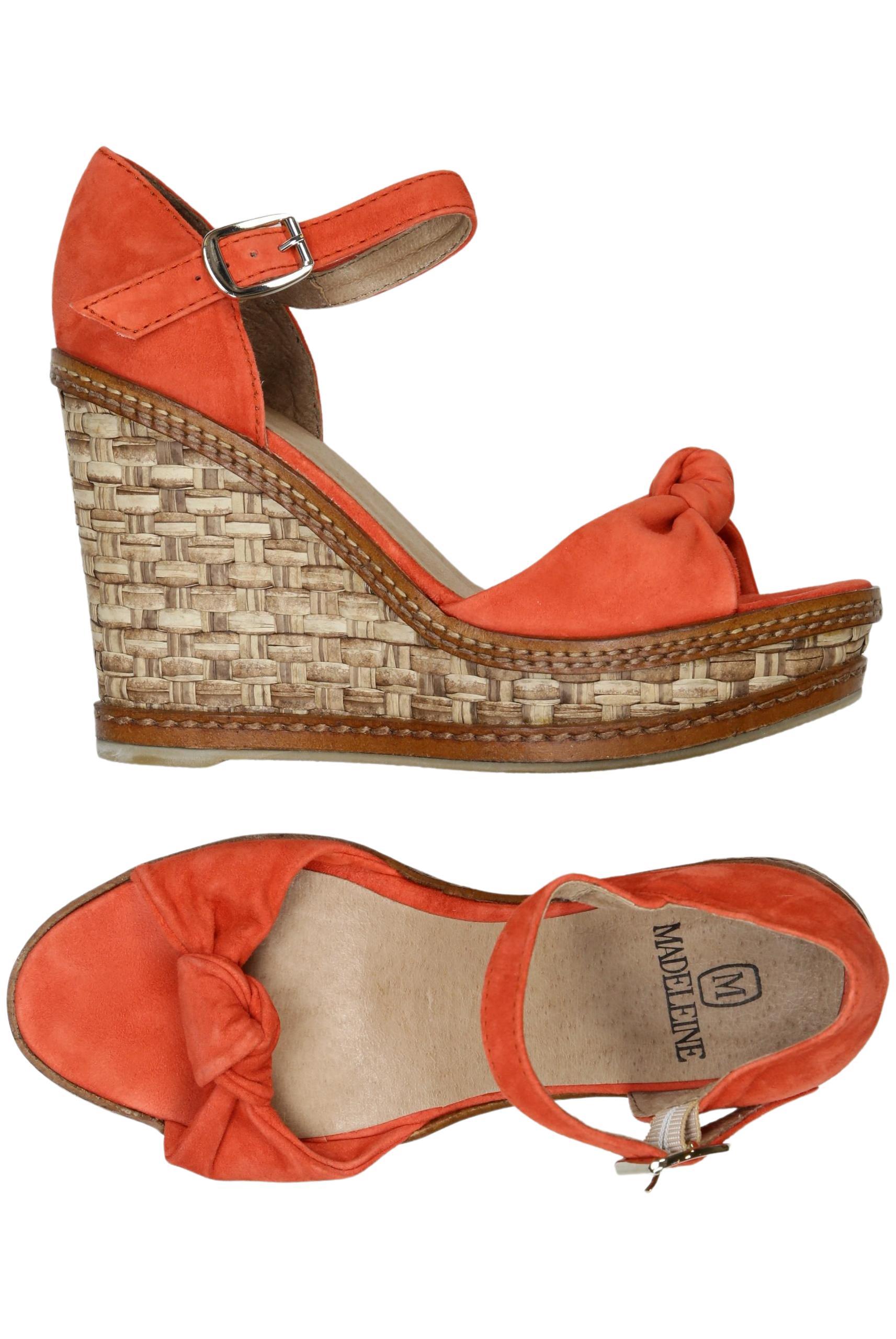 

Madeleine Damen Sandale, orange, Gr. 37