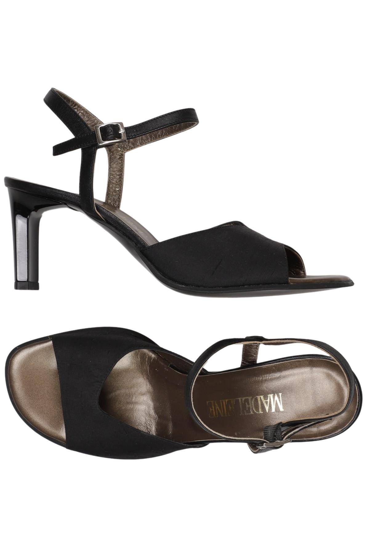 

Madeleine Damen Sandale, schwarz, Gr. 38