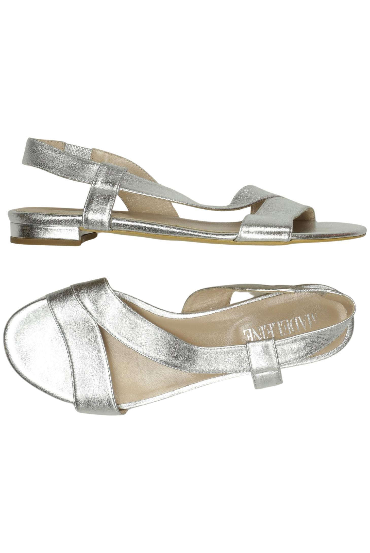 

Madeleine Damen Sandale, silber, Gr. 39