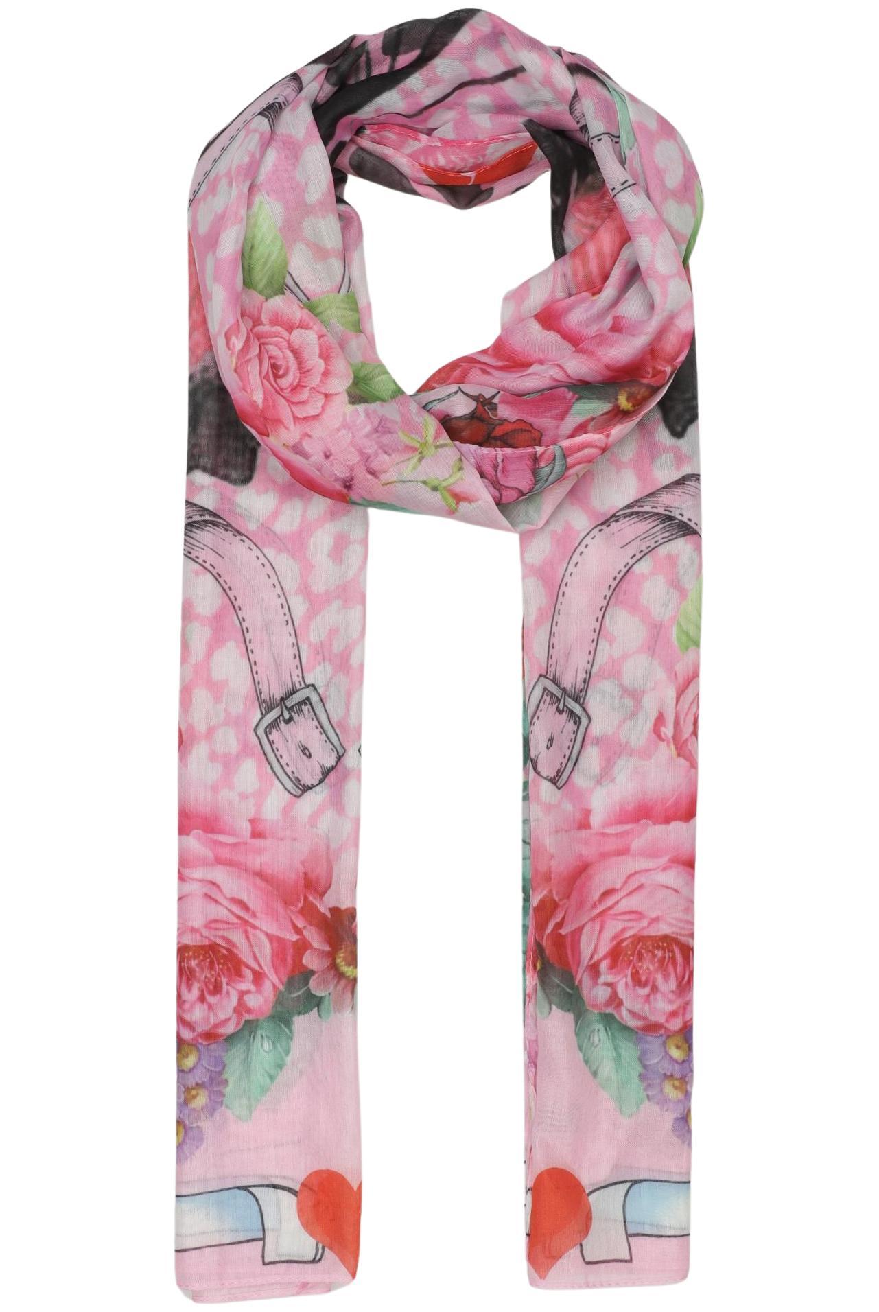 

Madeleine Damen Schal, pink, Gr.