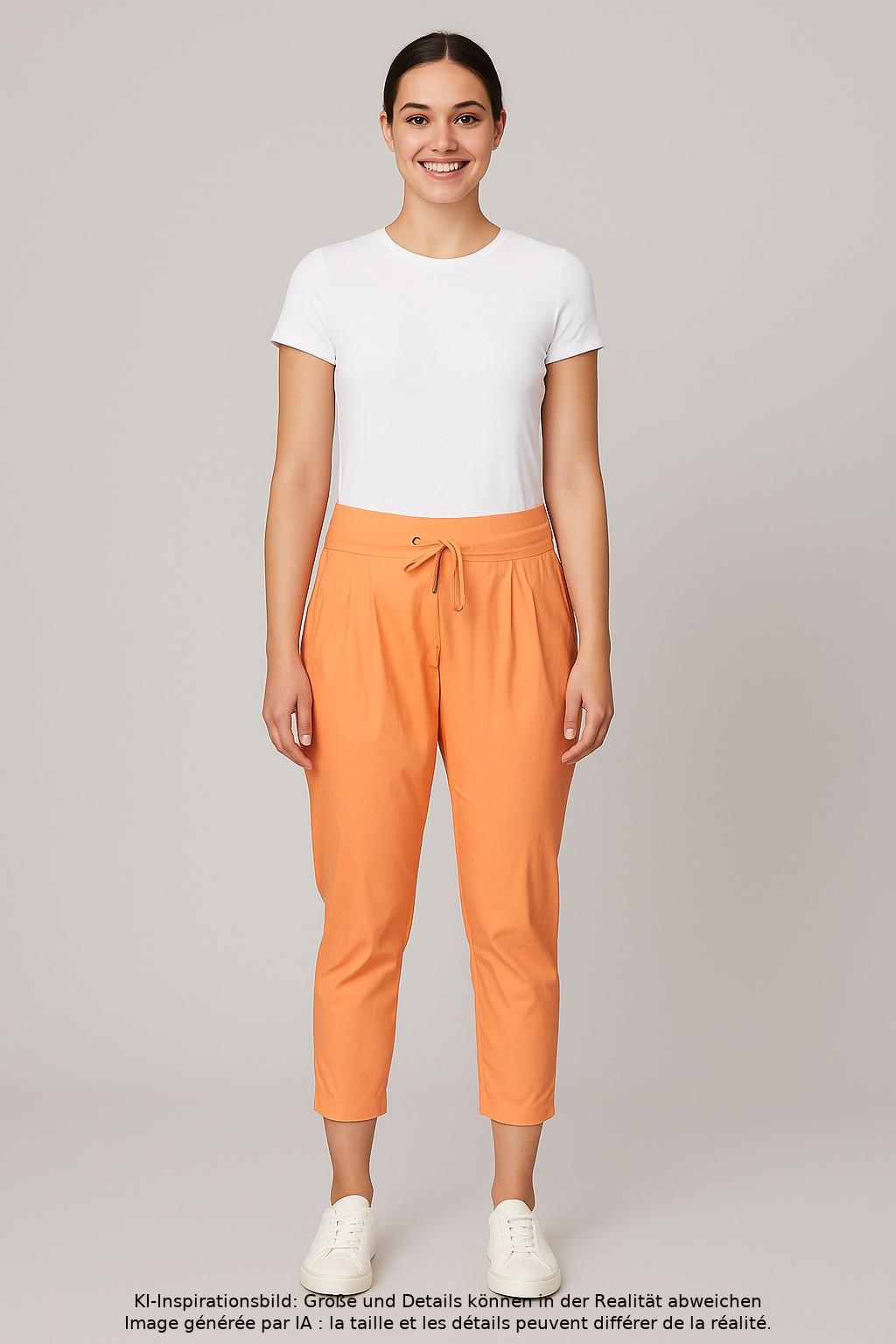 

Madeleine Damen Stoffhose, orange, Gr. 21