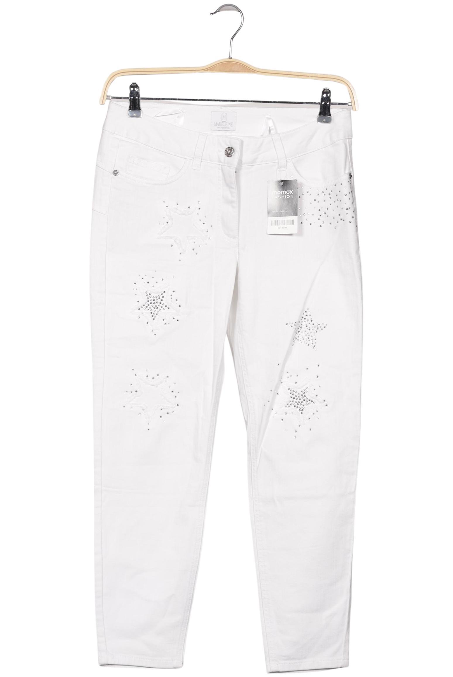 

Madeleine Damen Stoffhose, weiß, Gr. 19