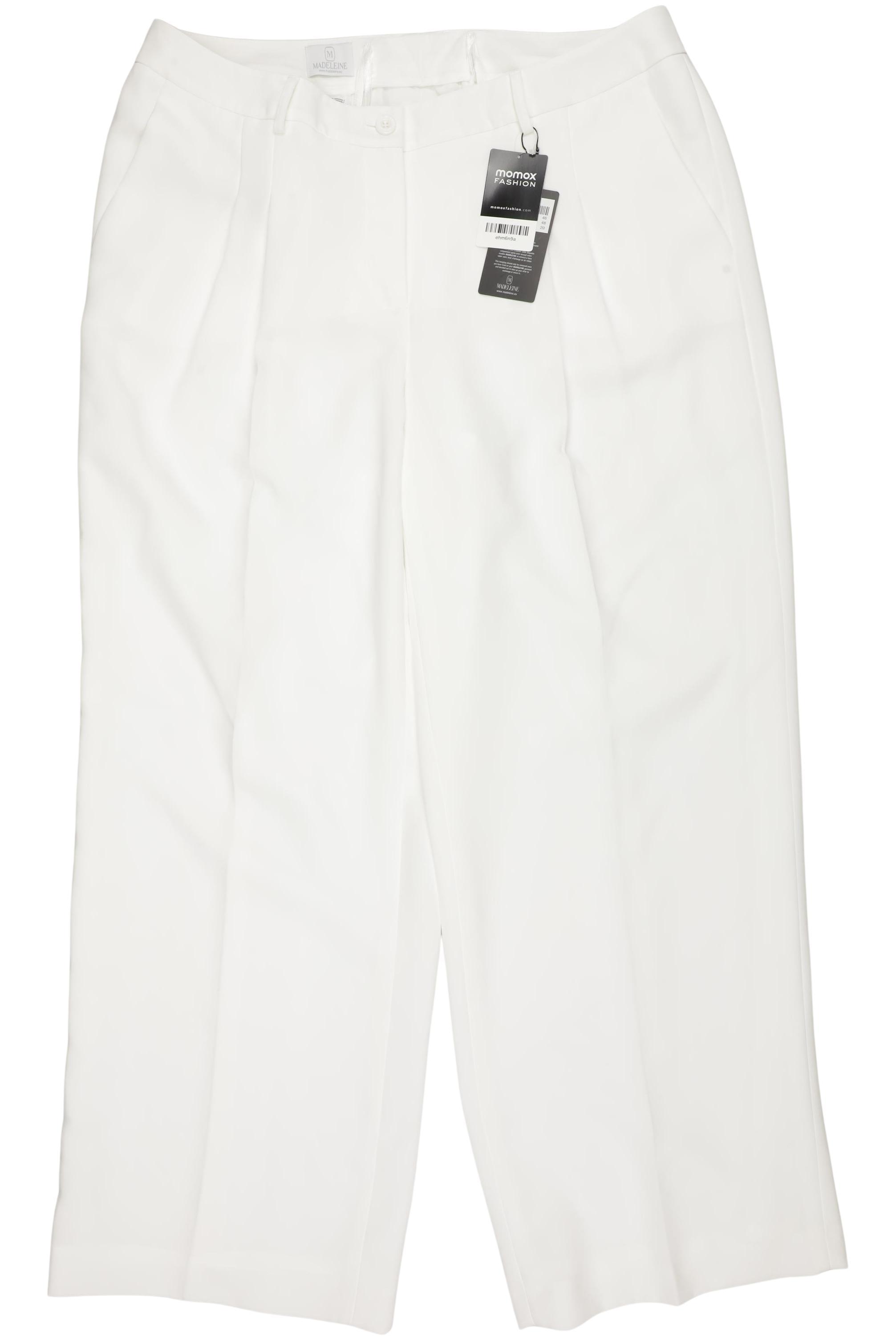 

Madeleine Damen Stoffhose, weiß, Gr. 46