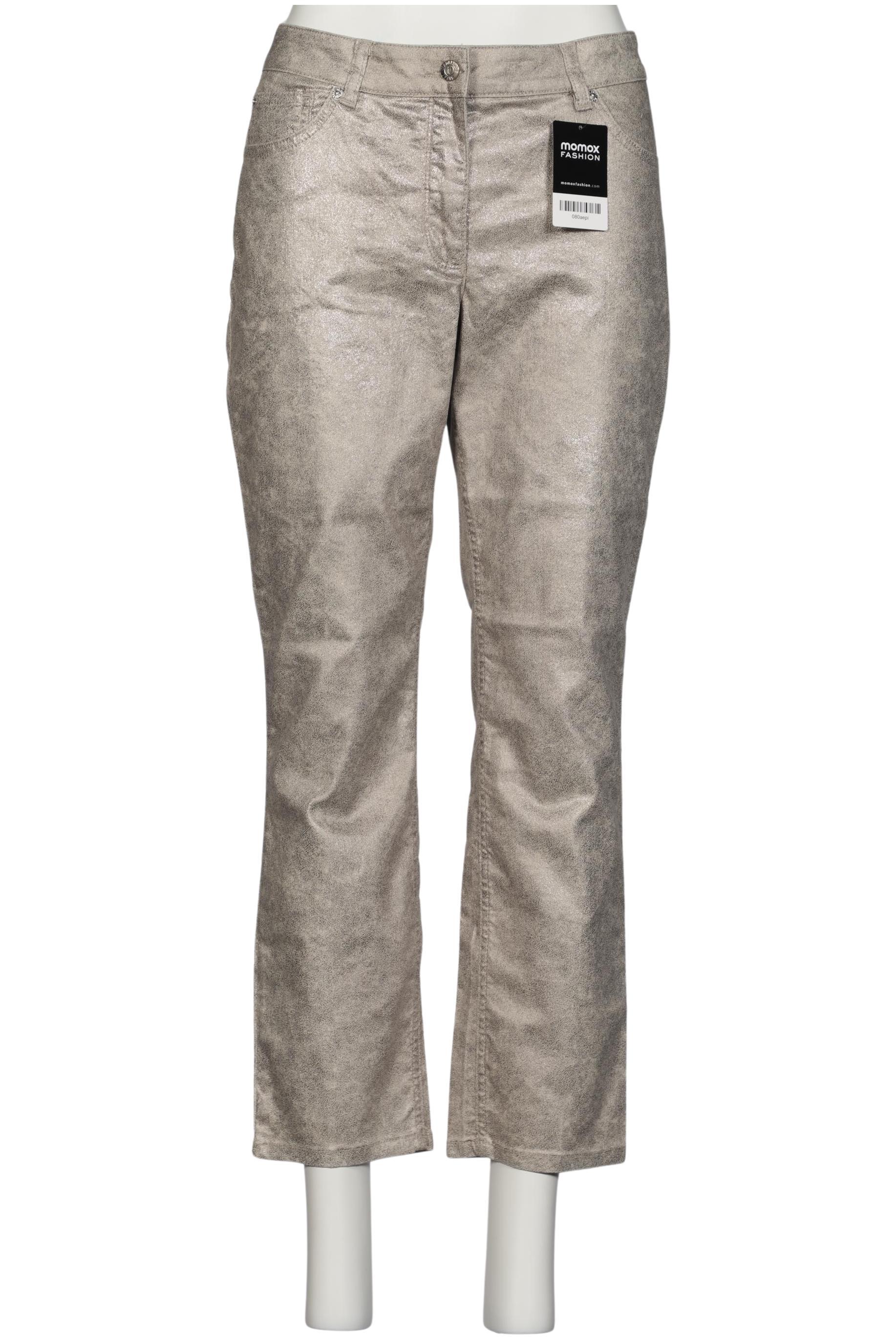 

Madeleine Damen Stoffhose, silber, Gr. 22