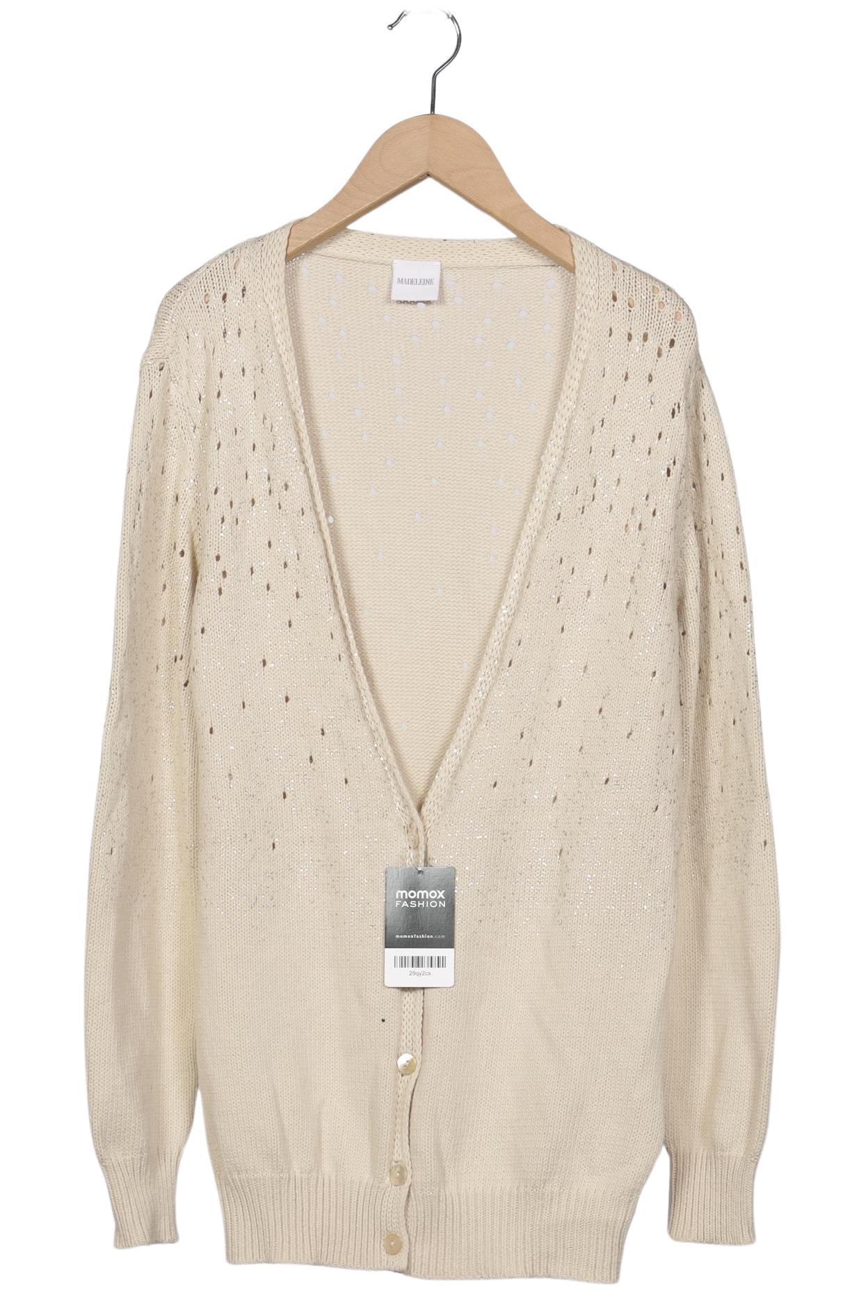 

Madeleine Damen Strickjacke, cremeweiß, Gr. 36