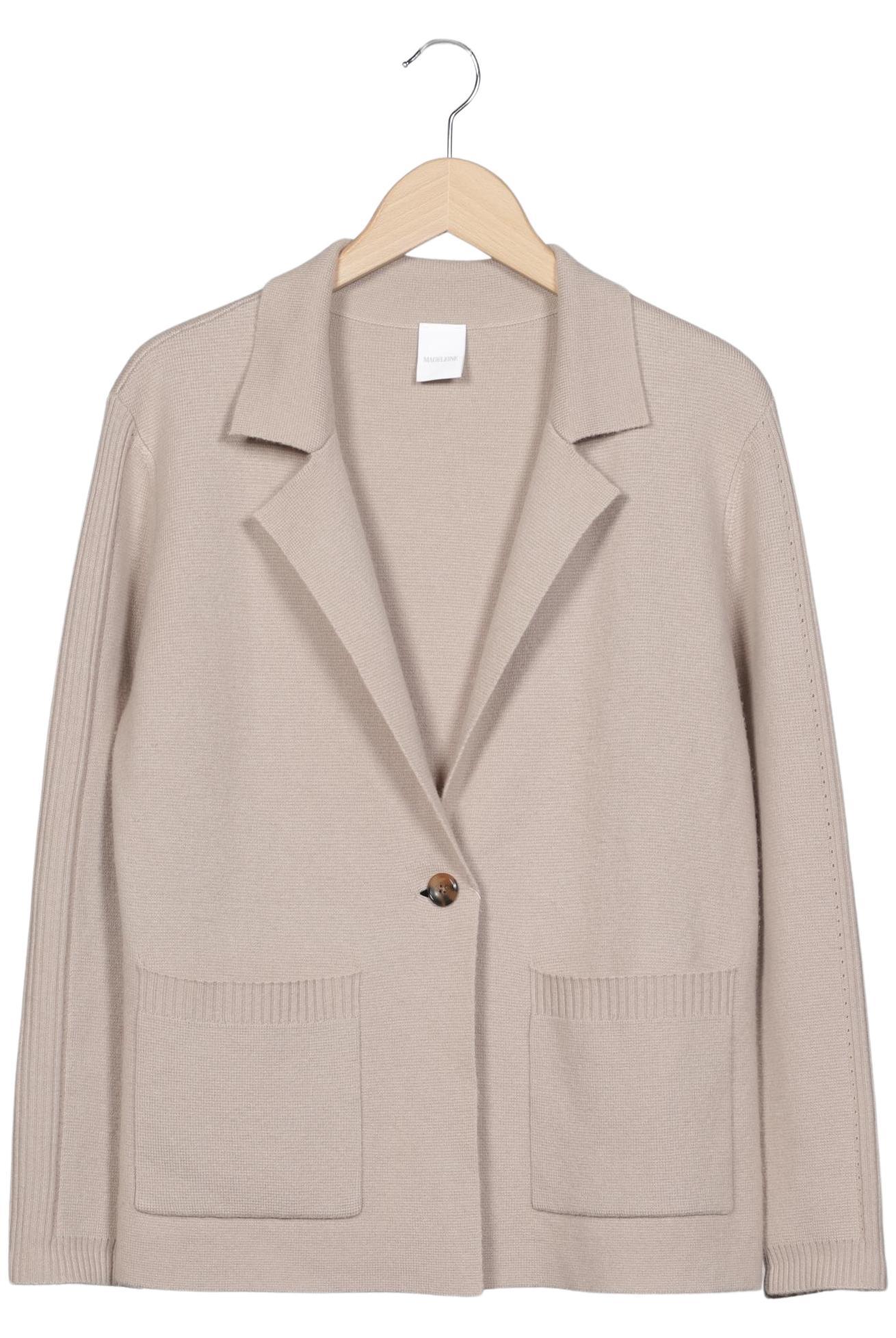 

Madeleine Damen Strickjacke, beige, Gr. 42