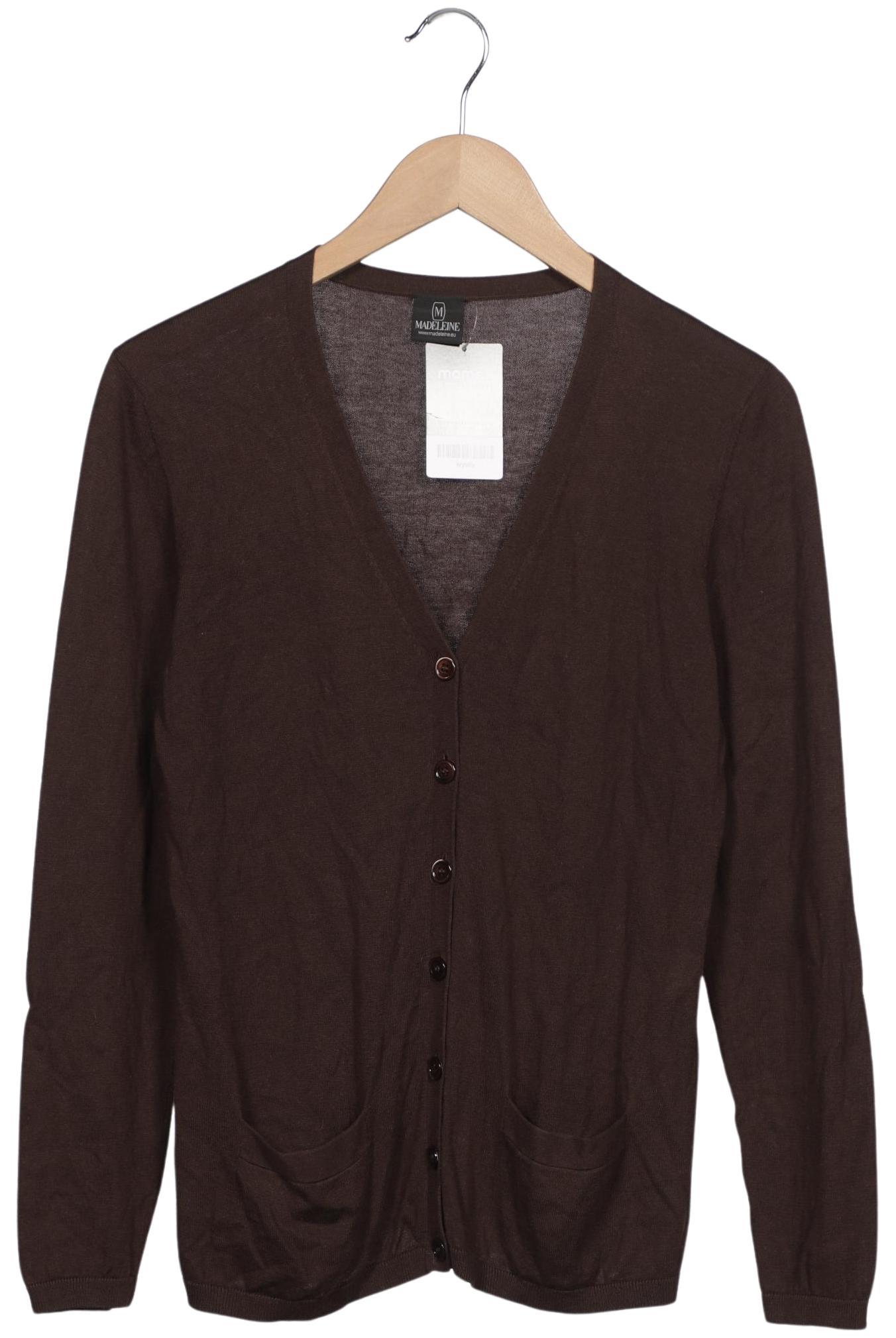 

Madeleine Damen Strickjacke, braun, Gr. 36