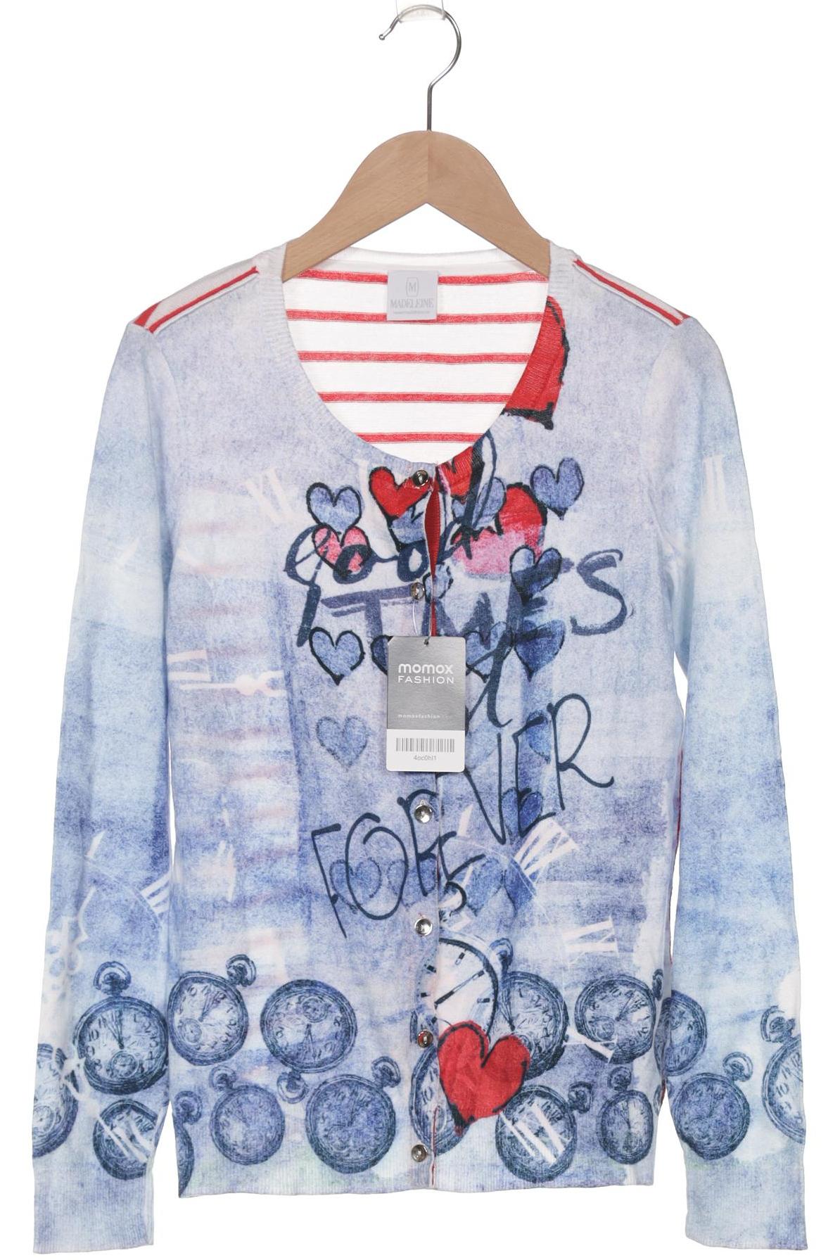 

Madeleine Damen Strickjacke, blau, Gr. 36