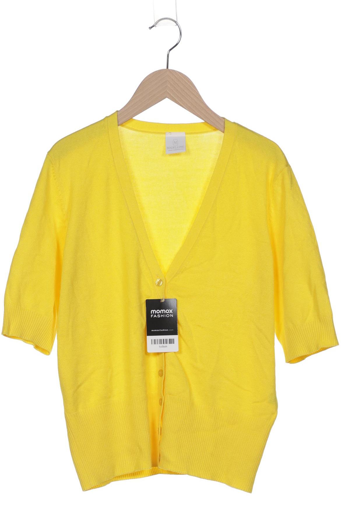 

Madeleine Damen Strickjacke, gelb, Gr. 40