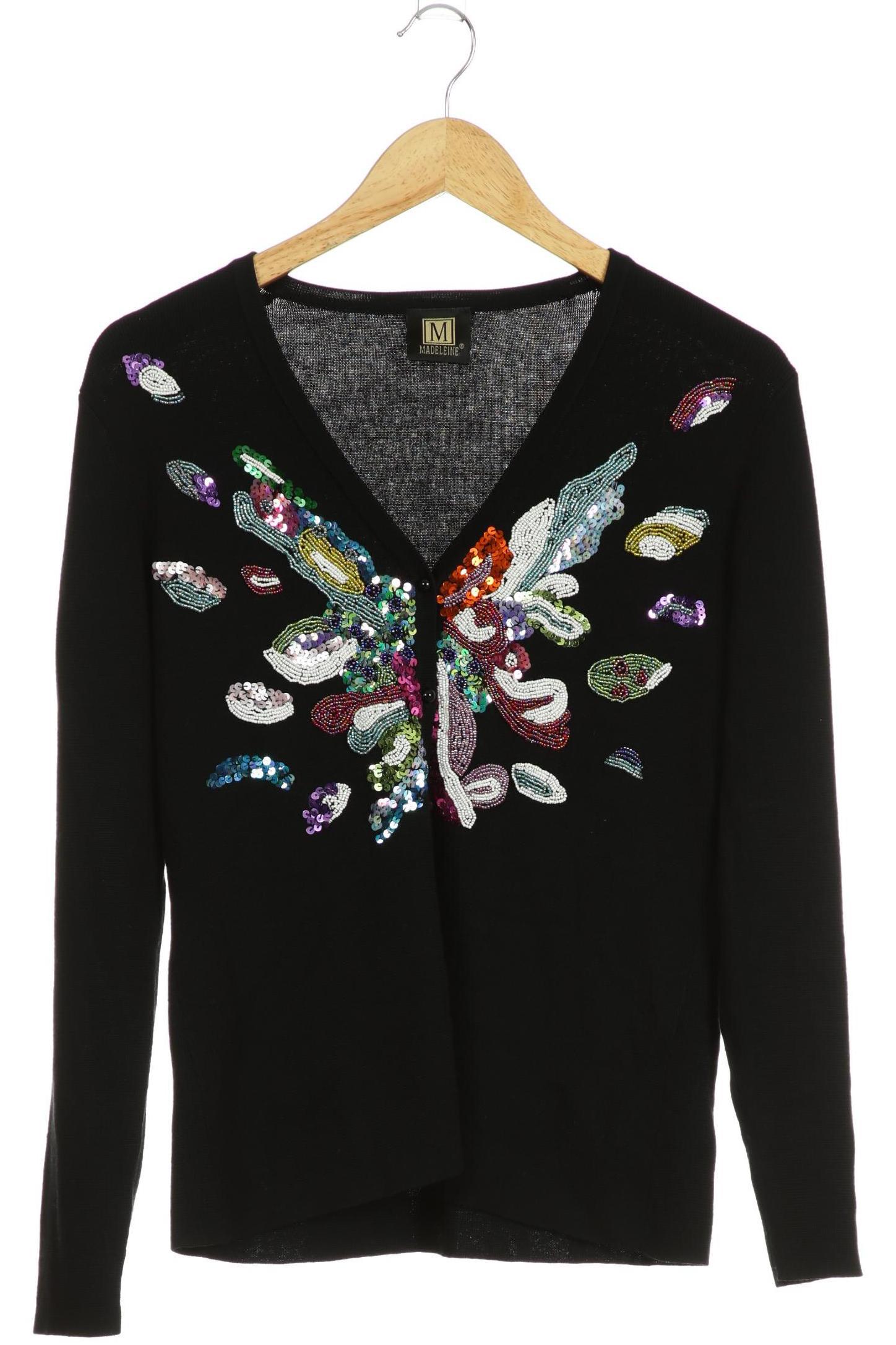 

Madeleine Damen Strickjacke, schwarz, Gr.