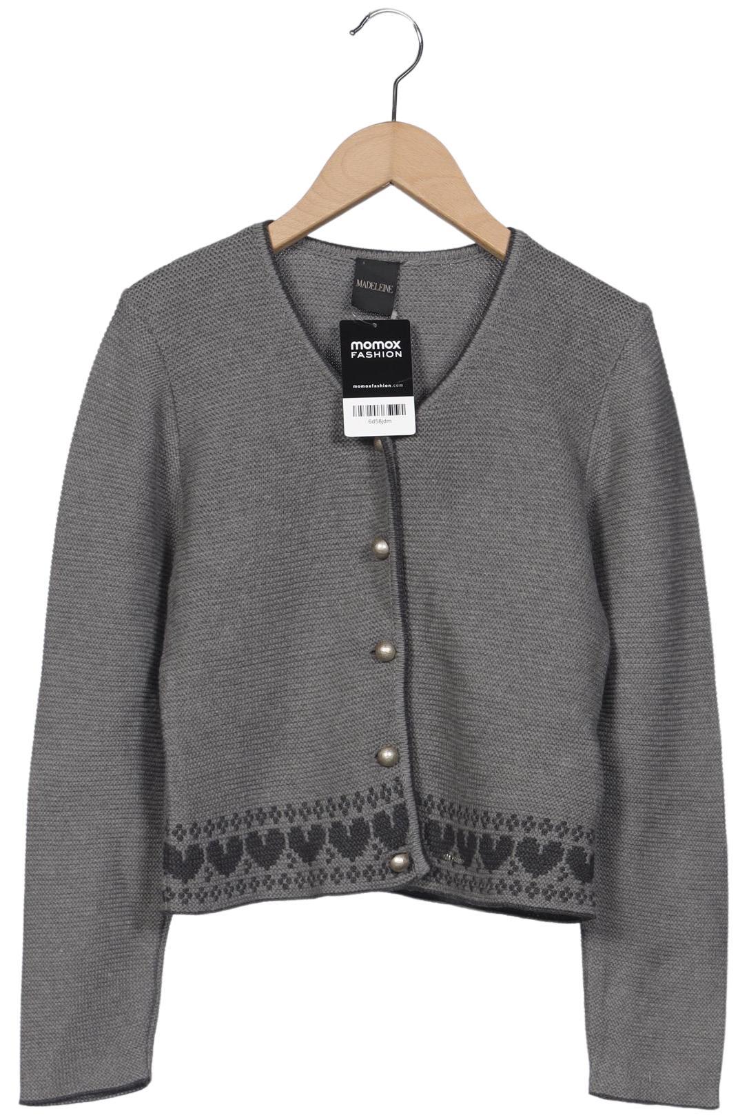 

Madeleine Damen Strickjacke, grau, Gr. 34