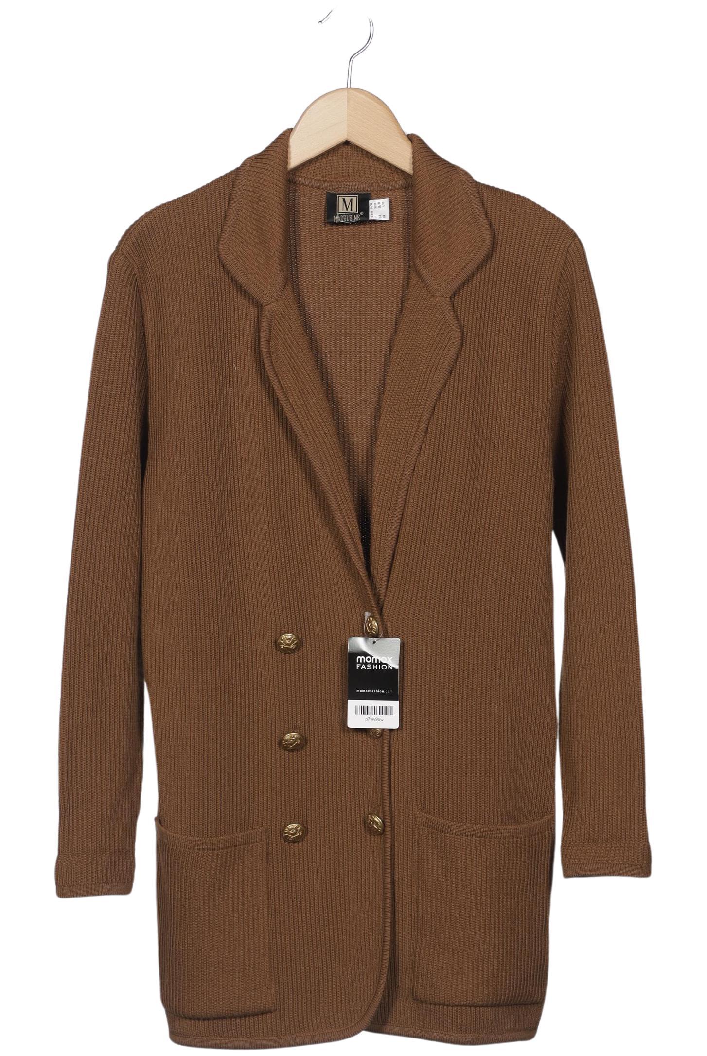 

Madeleine Damen Strickjacke, braun, Gr. 34