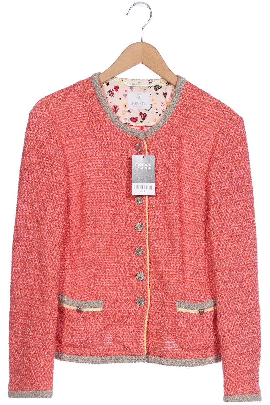 

Madeleine Damen Strickjacke, orange, Gr. 40