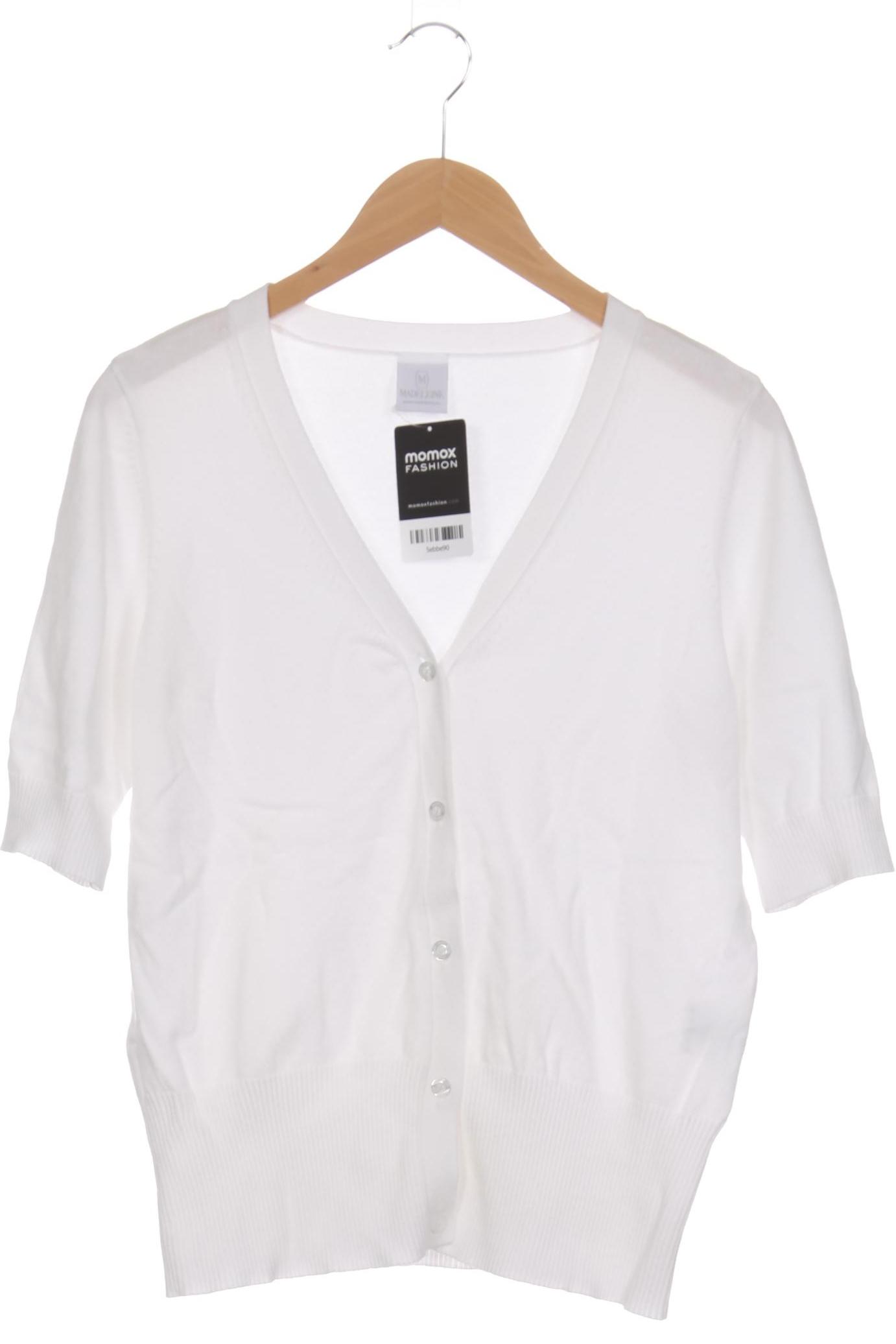 

Madeleine Damen Strickjacke, weiß, Gr. 40