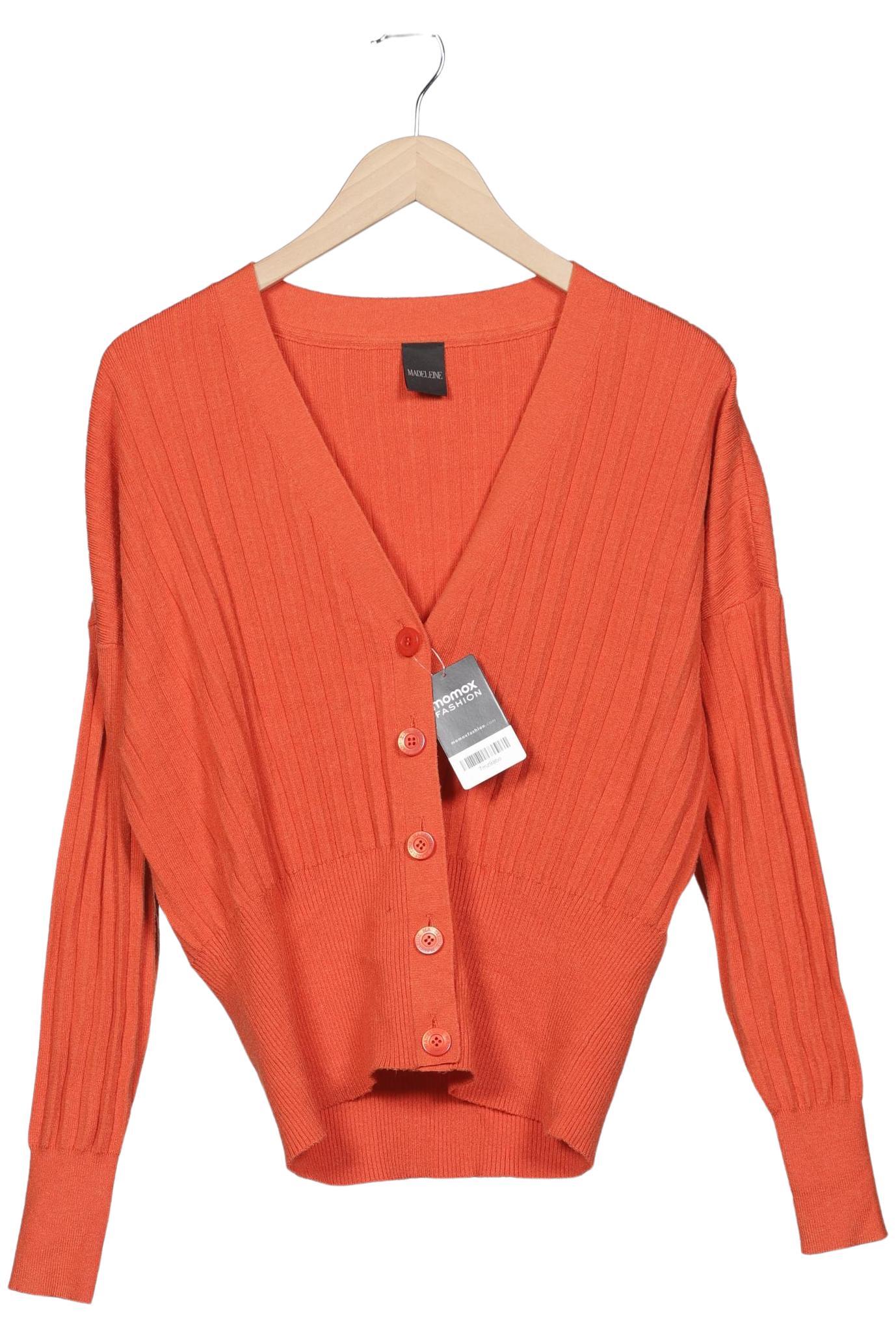 

Madeleine Damen Strickjacke, orange, Gr. 40