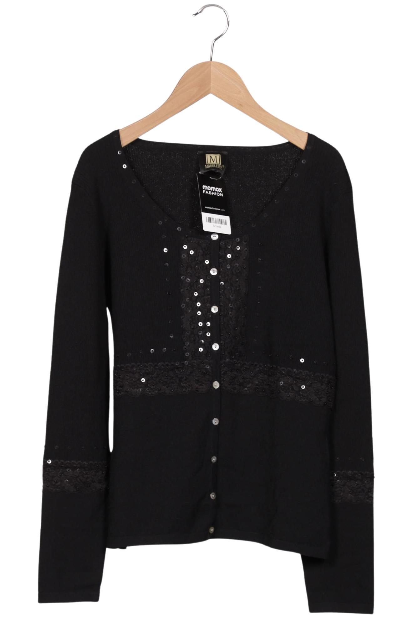 

Madeleine Damen Strickjacke, schwarz, Gr. 40