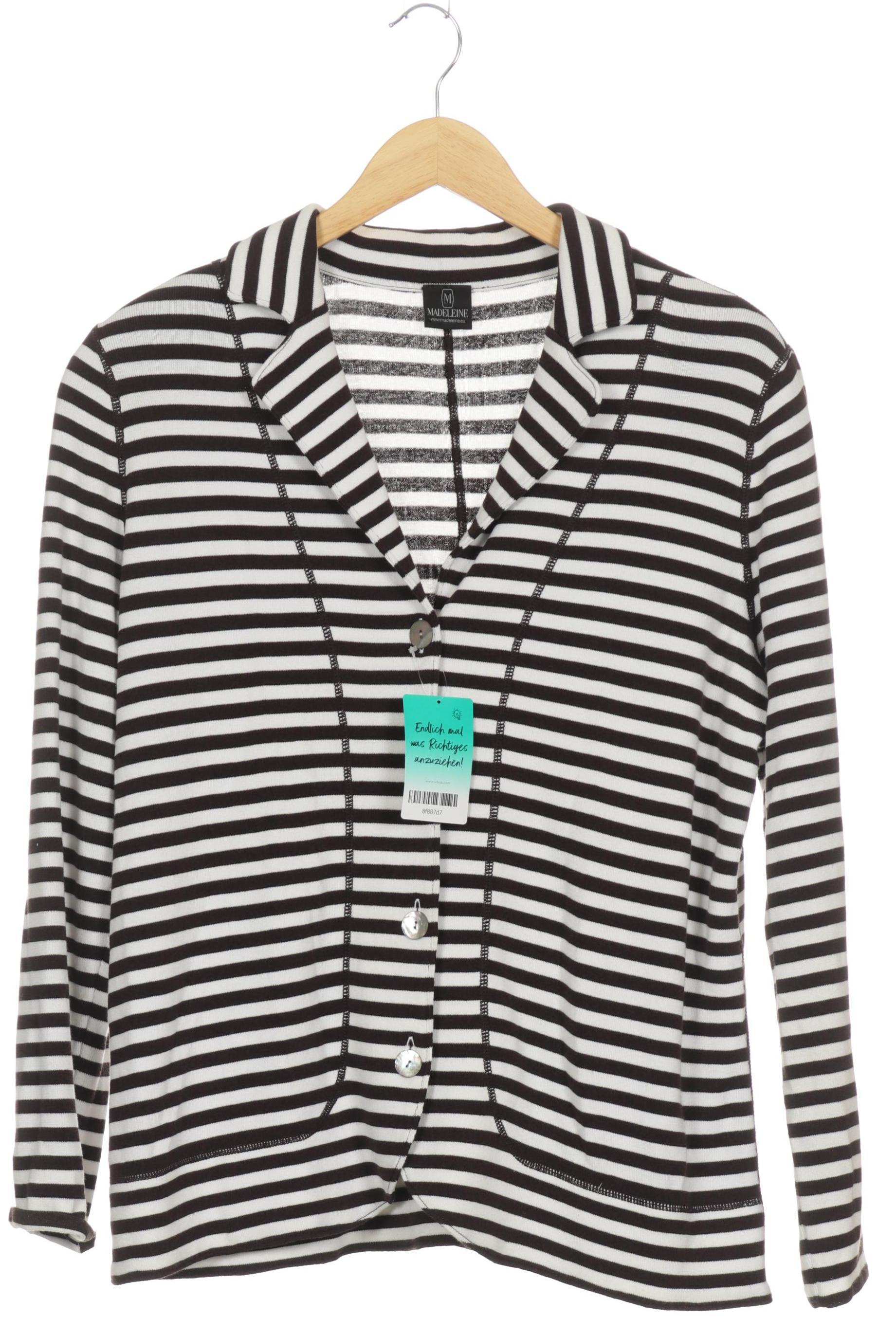 

Madeleine Damen Strickjacke, weiß, Gr. 46